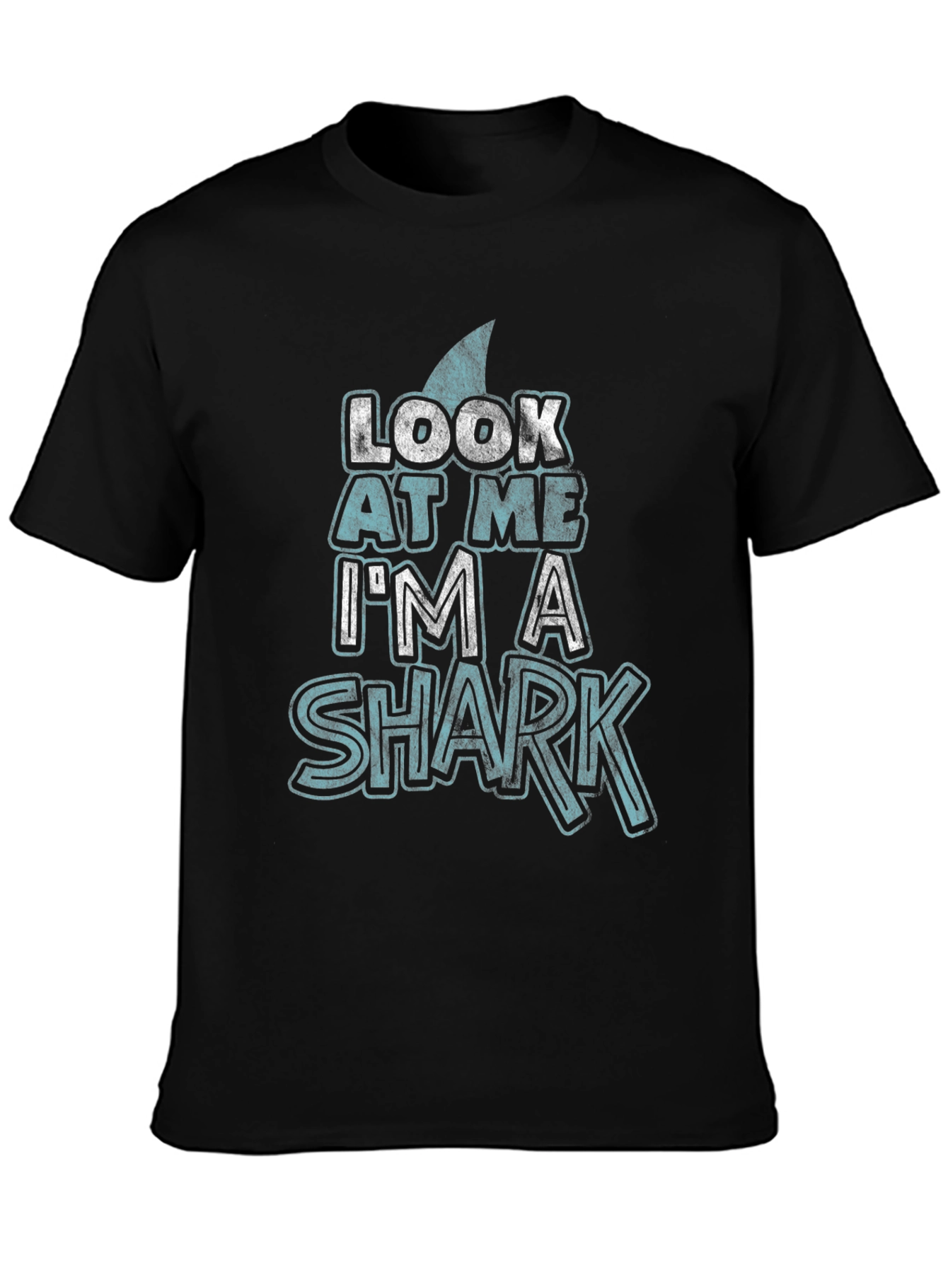 Look at Me Im A Shark Novelty T-Shirt