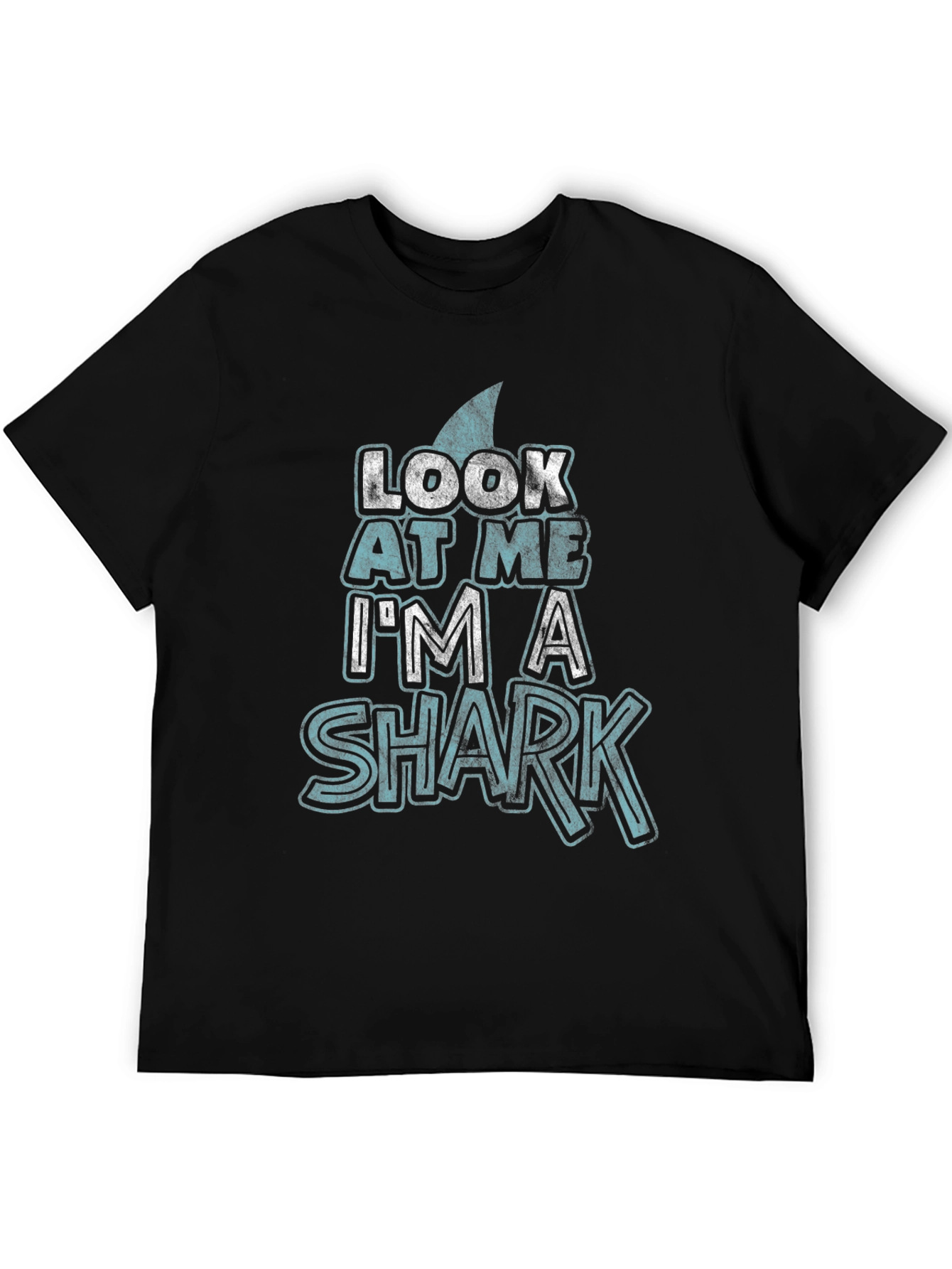 Look at Me Im A Shark Novelty T-Shirt