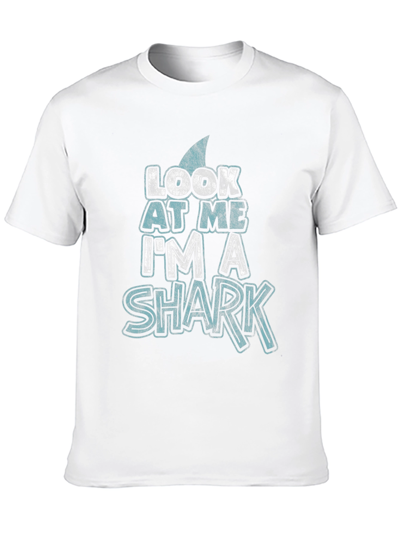 Look at Me Im A Shark Novelty T-Shirt