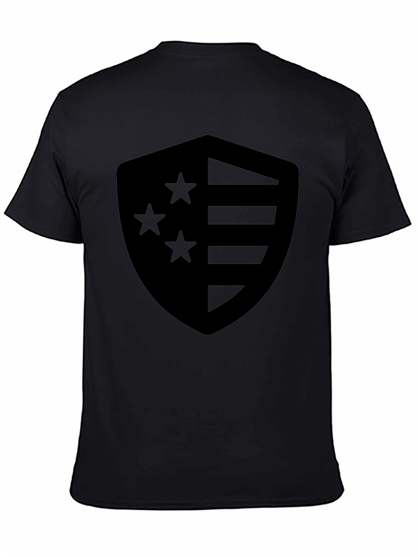 American Shield Graphic Tee - Black