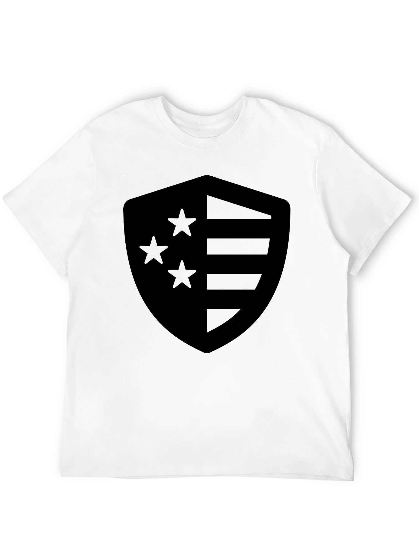 American Shield Graphic Tee - Black