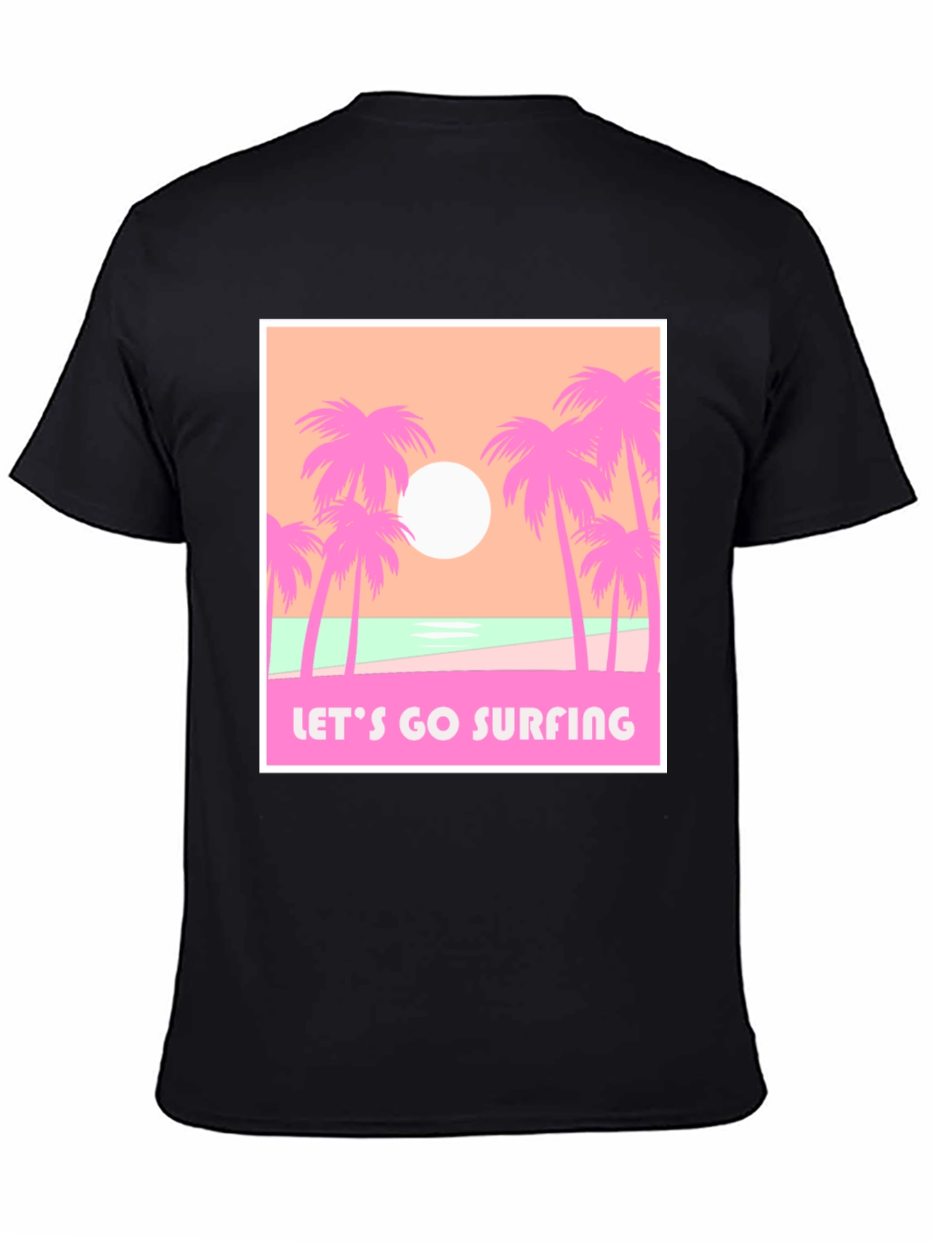 Lets Go Surfing Graphic Tee