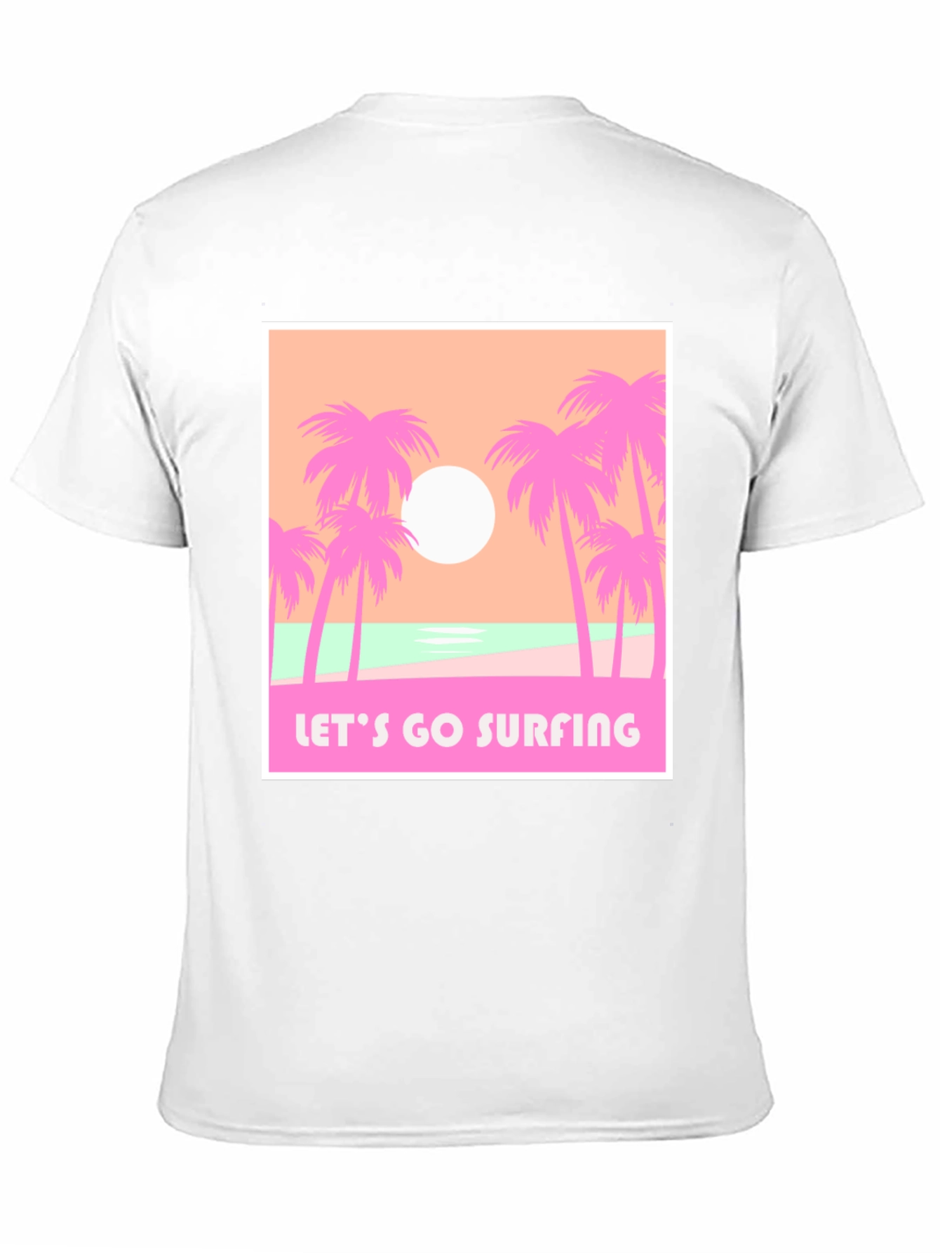 Lets Go Surfing Graphic Tee