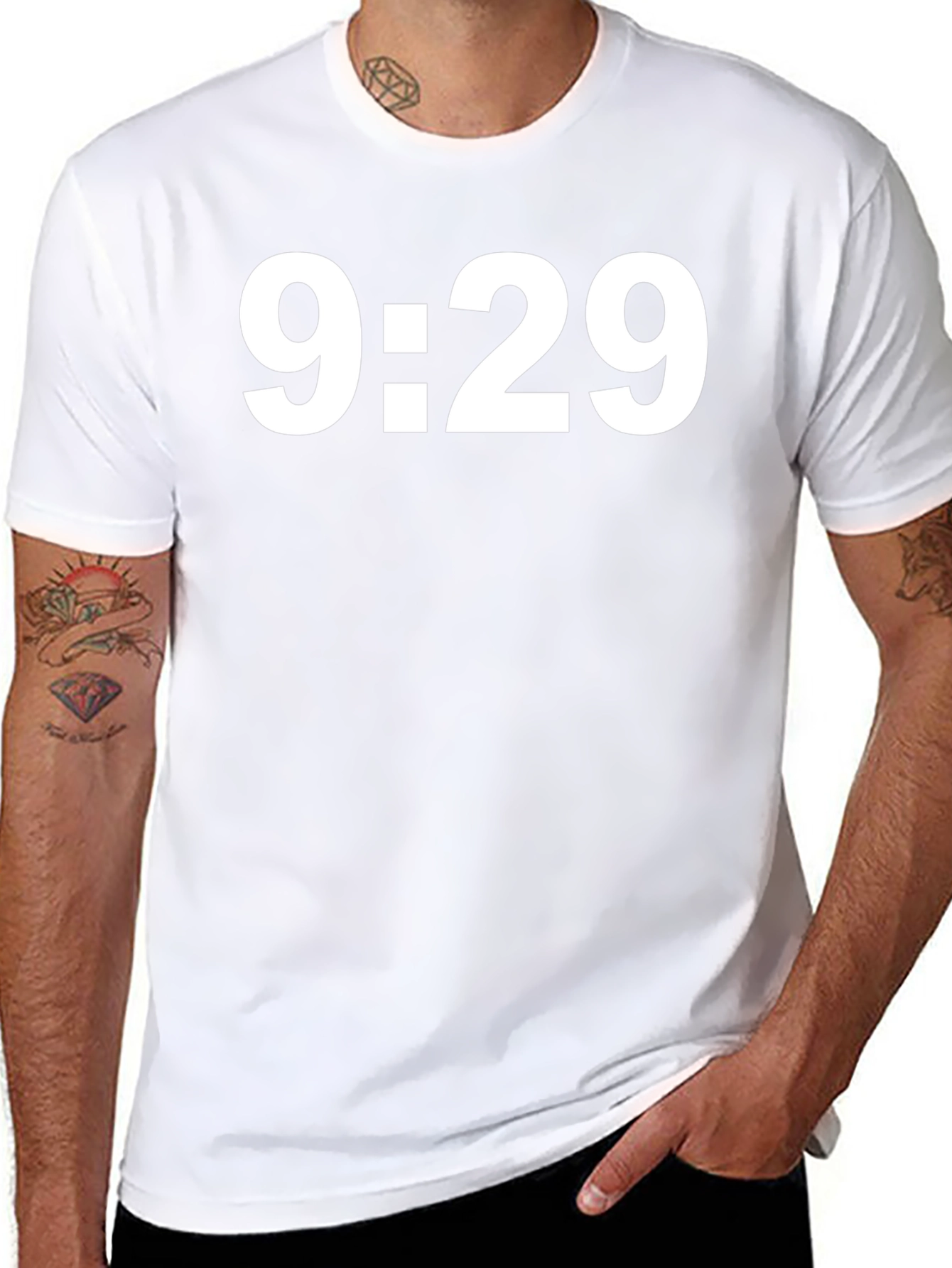 9:29 Graphic Tee - Unique Number Design T-Shirt