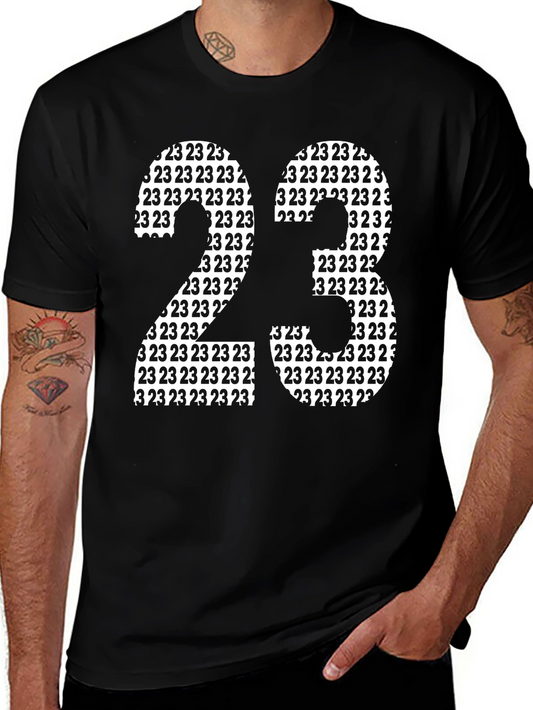Black 23 Graphic Tee - Michael Jordan Inspired T-Shirt