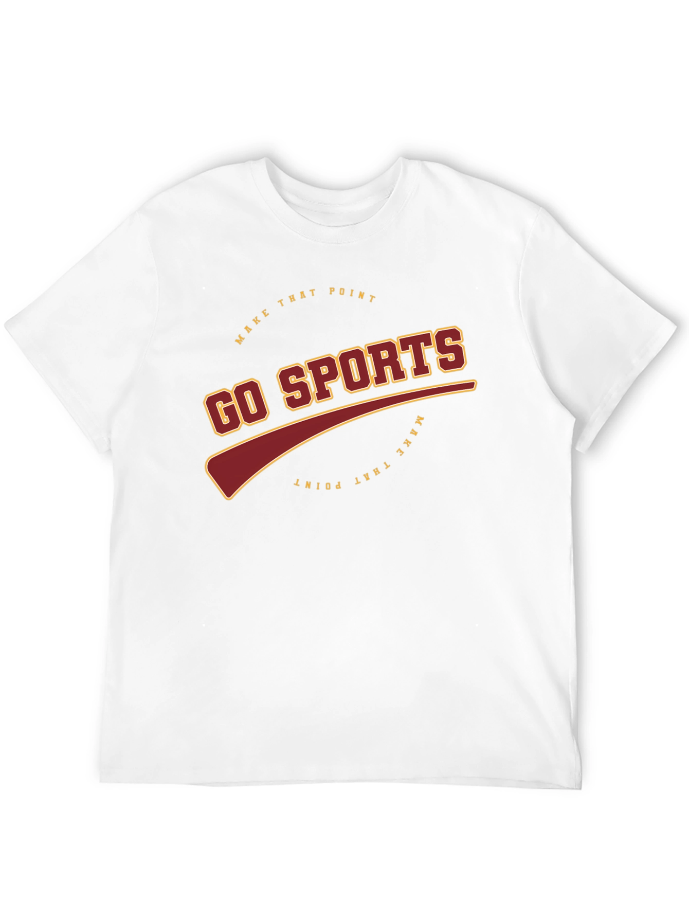 Go Sports Black T-Shirt - Premium Graphic Tee