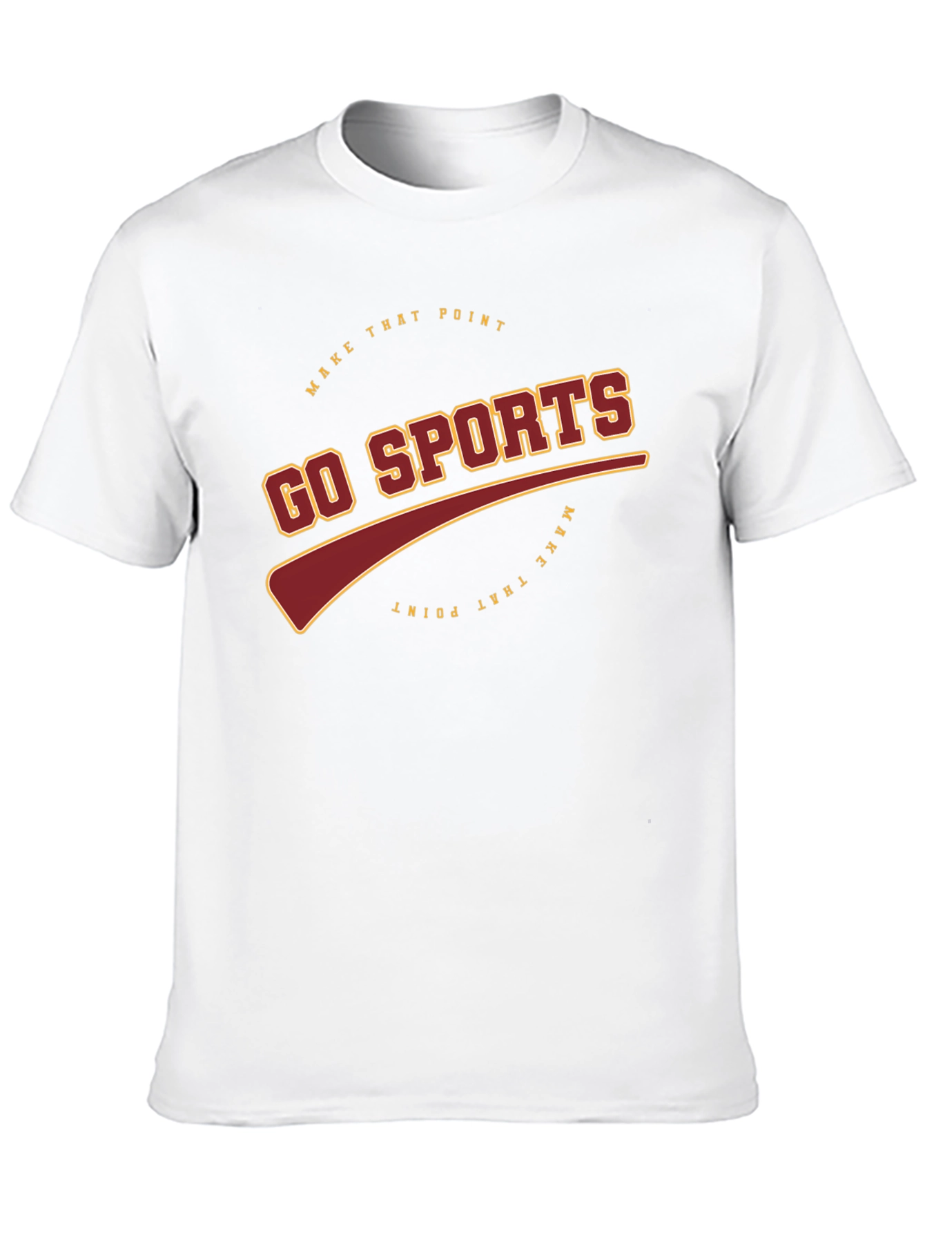 Go Sports Black T-Shirt - Premium Graphic Tee