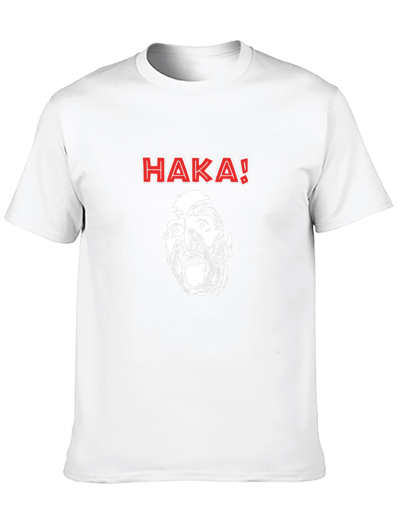 Haka! Graphic Tee - Bold Statement T-Shirt