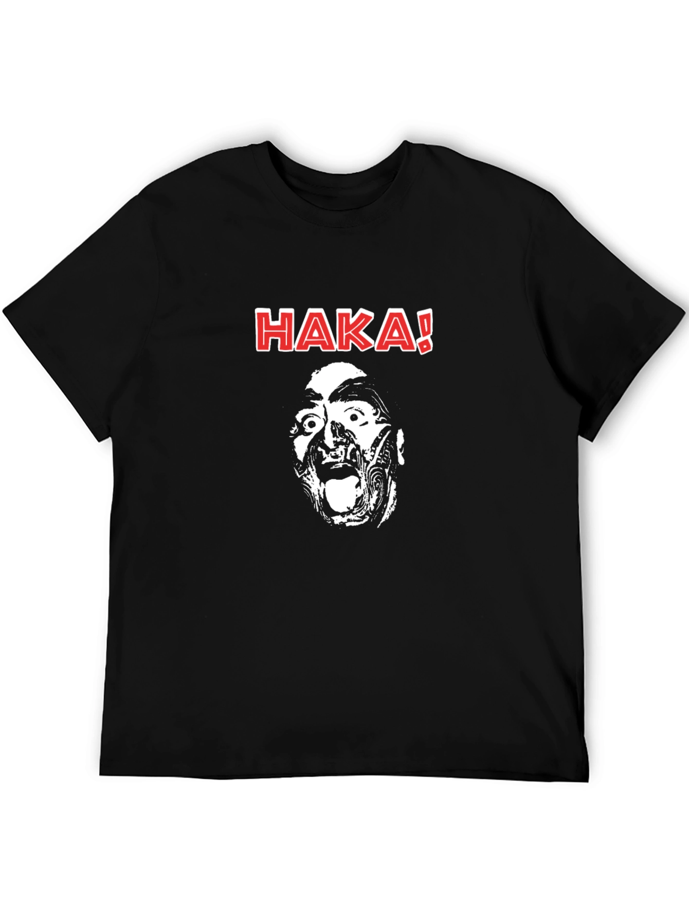 Haka! Graphic Tee - Bold Statement T-Shirt