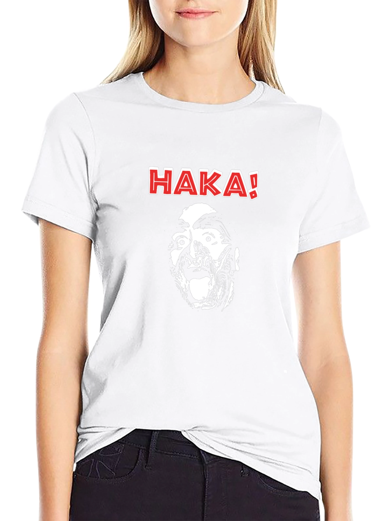 Haka! Graphic Tee - Bold Statement T-Shirt