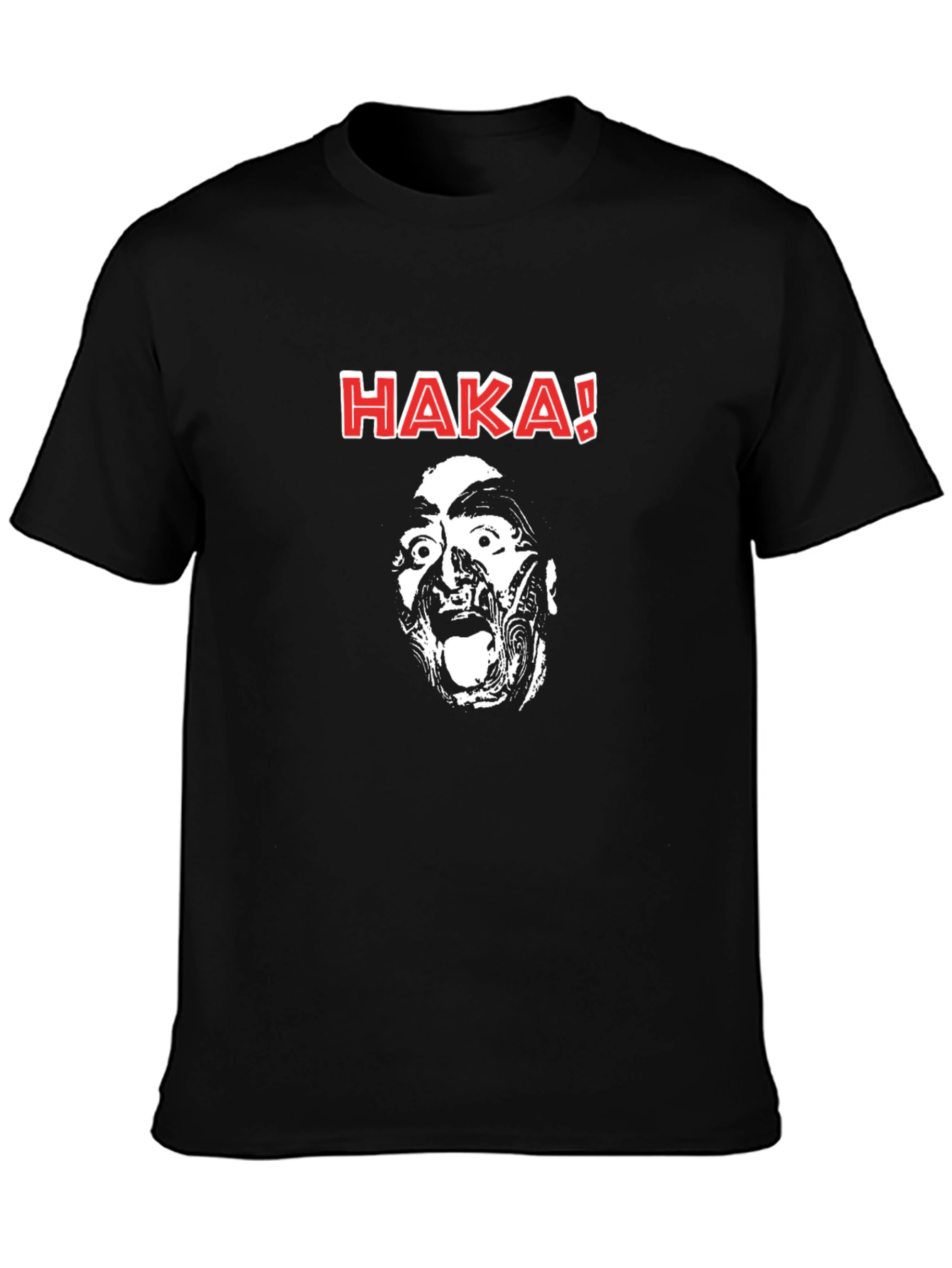 Haka! Graphic Tee - Bold Statement T-Shirt