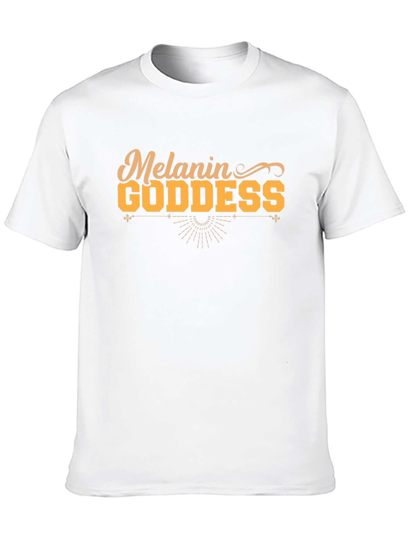 Melanin Goddess Black T-Shirt