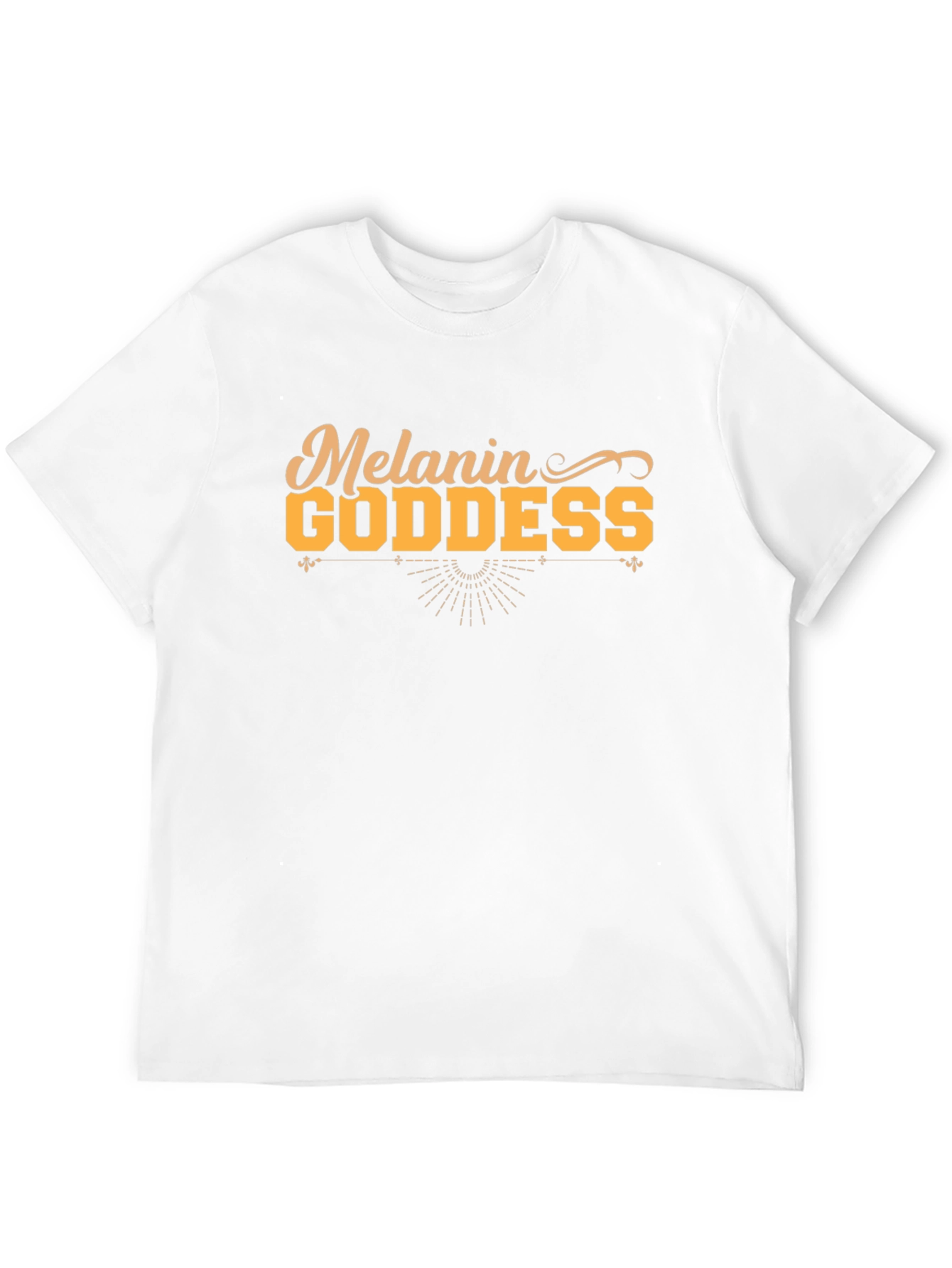 Melanin Goddess Black T-Shirt