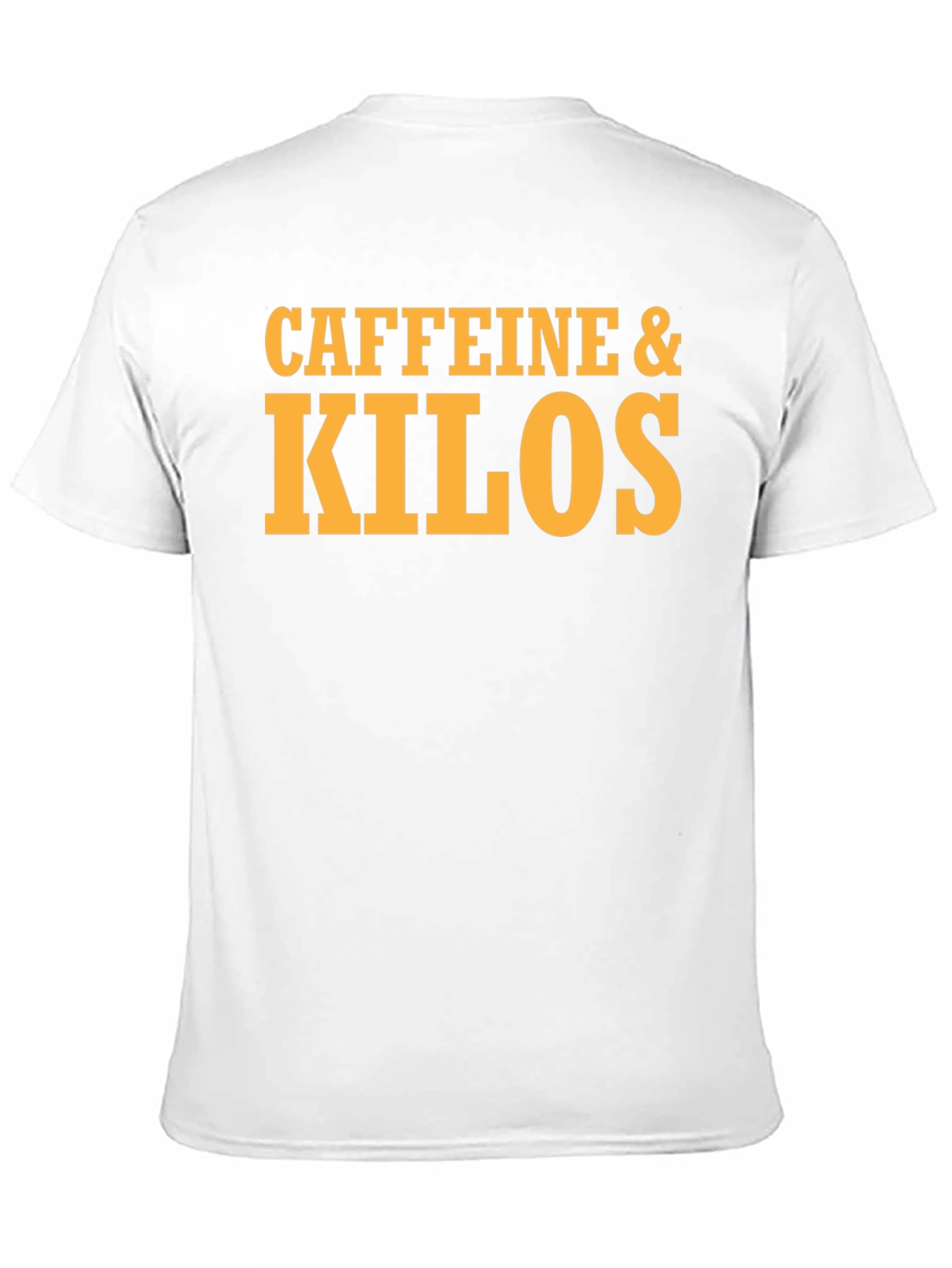Caffeine & Kilos Black Graphic T-Shirt