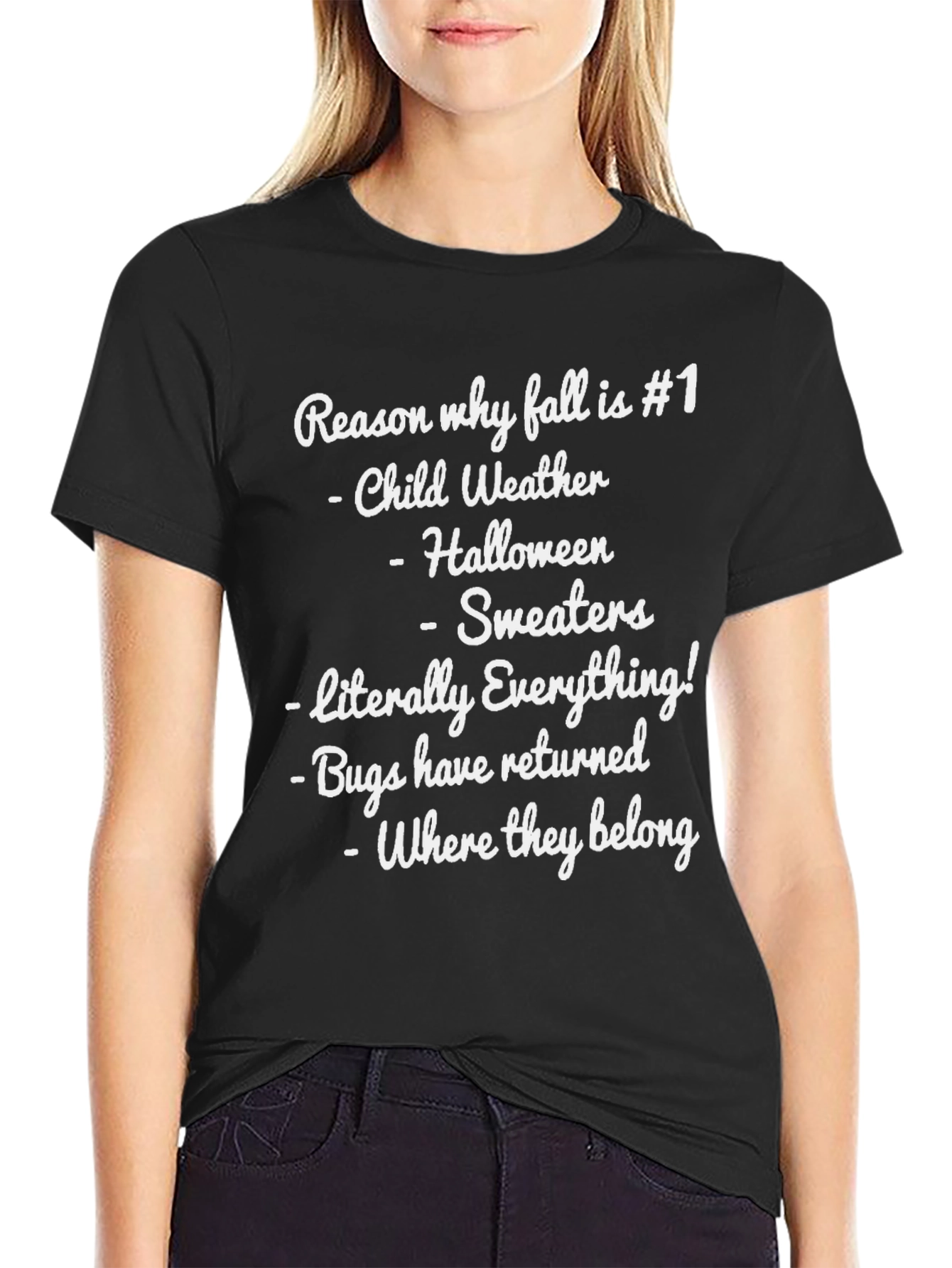 Fall Season T-Shirt: Reasons Why Fall is #1
