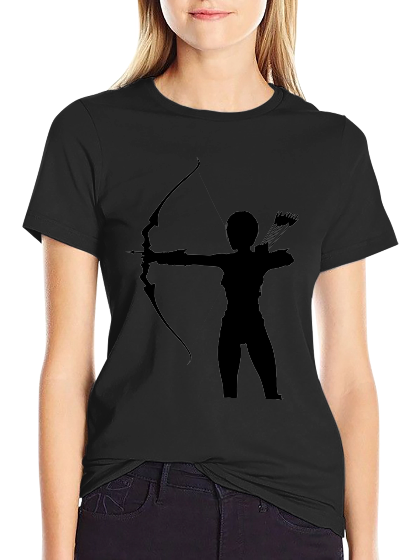 Archer Graphic T-Shirt - Black