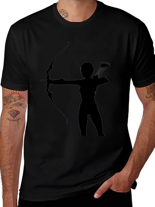 Archer Graphic T-Shirt - Black