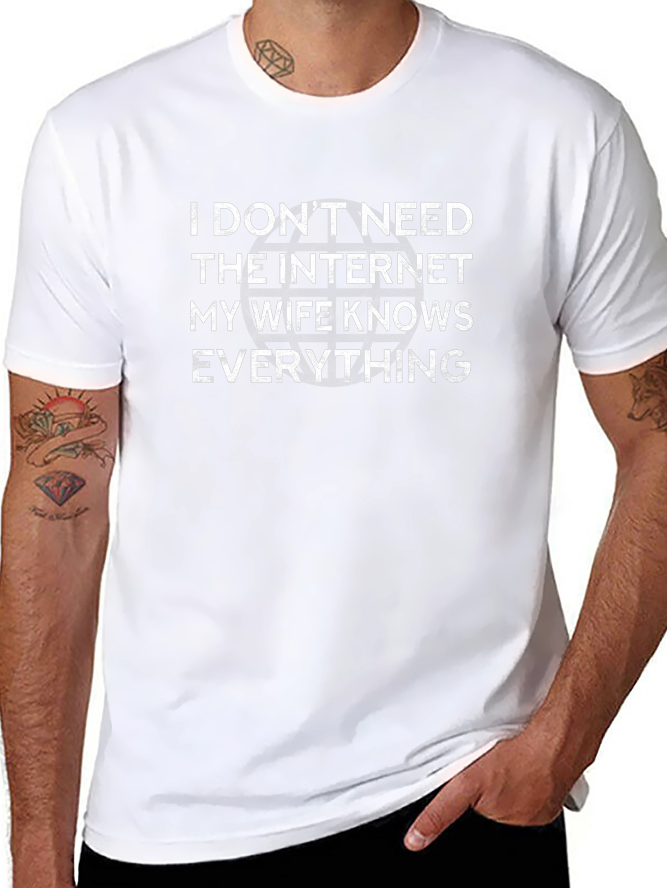Funny My Wife Knows Everything Graphic Tee