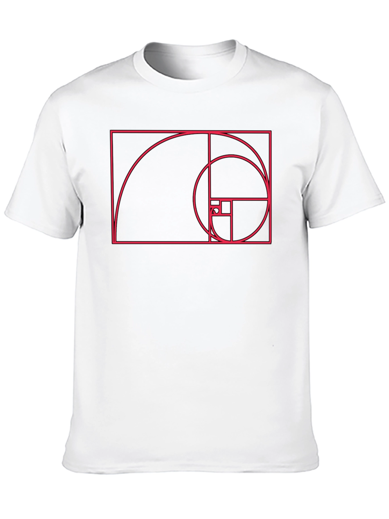 Golden Ratio Graphic Tee - Black Cotton Blend