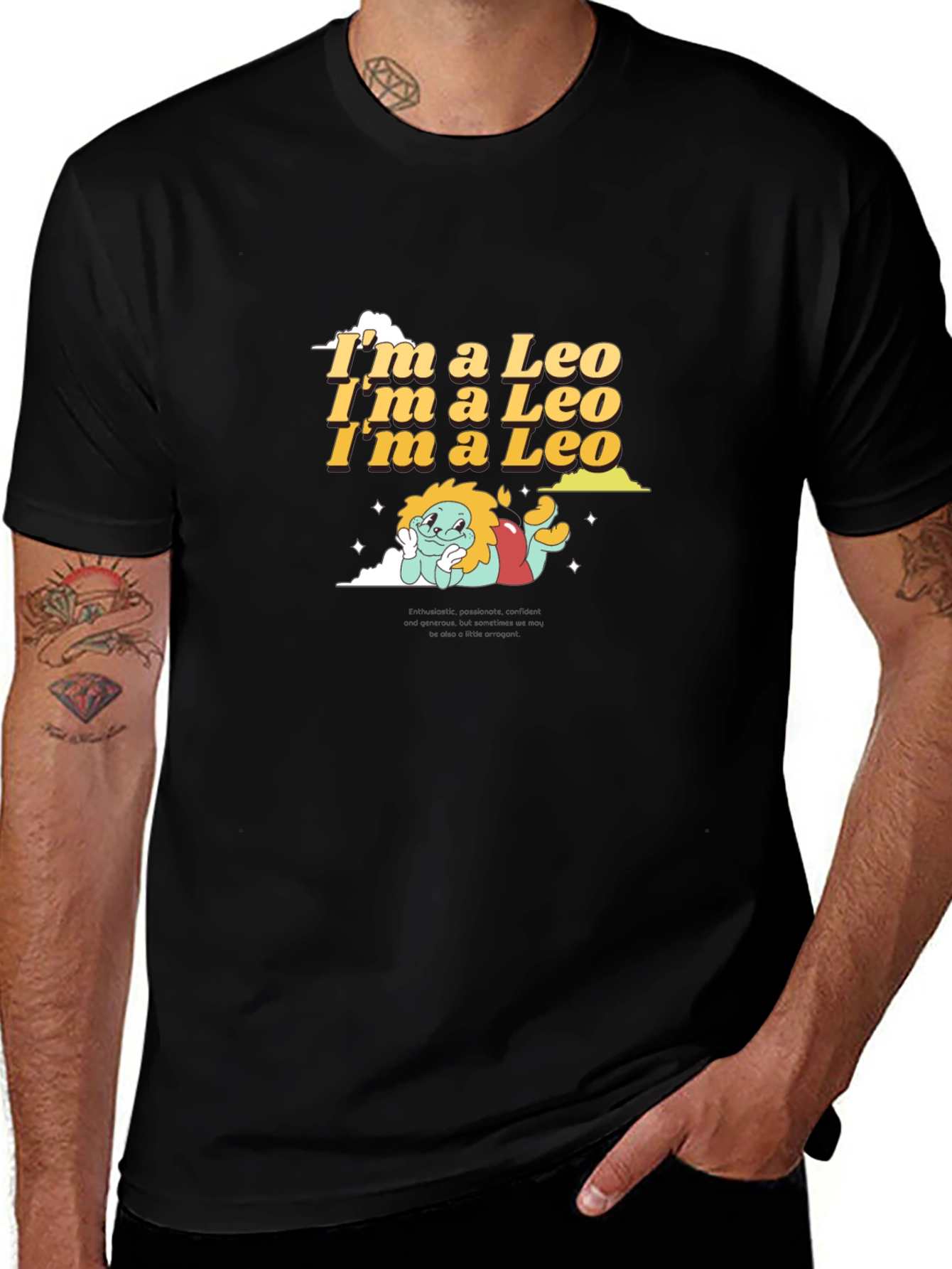 Im a Leo Graphic T-Shirt - Zodiac Sign Tee