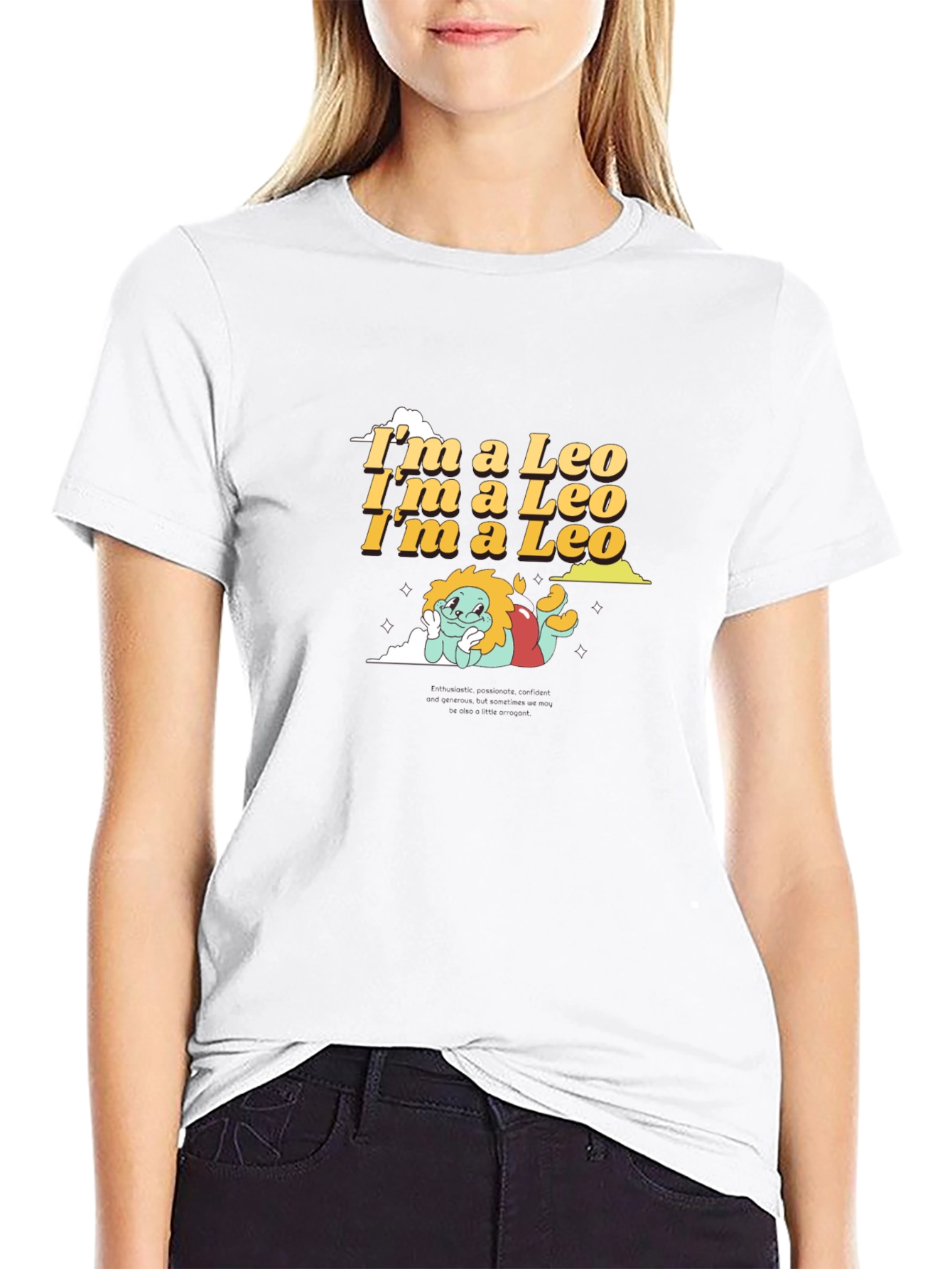 Im a Leo Graphic T-Shirt - Zodiac Sign Tee