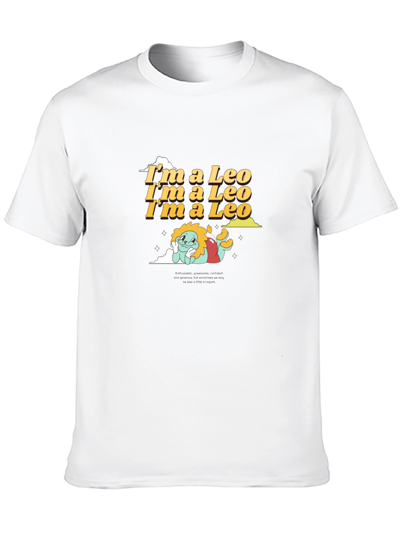 Im a Leo Graphic T-Shirt - Zodiac Sign Tee