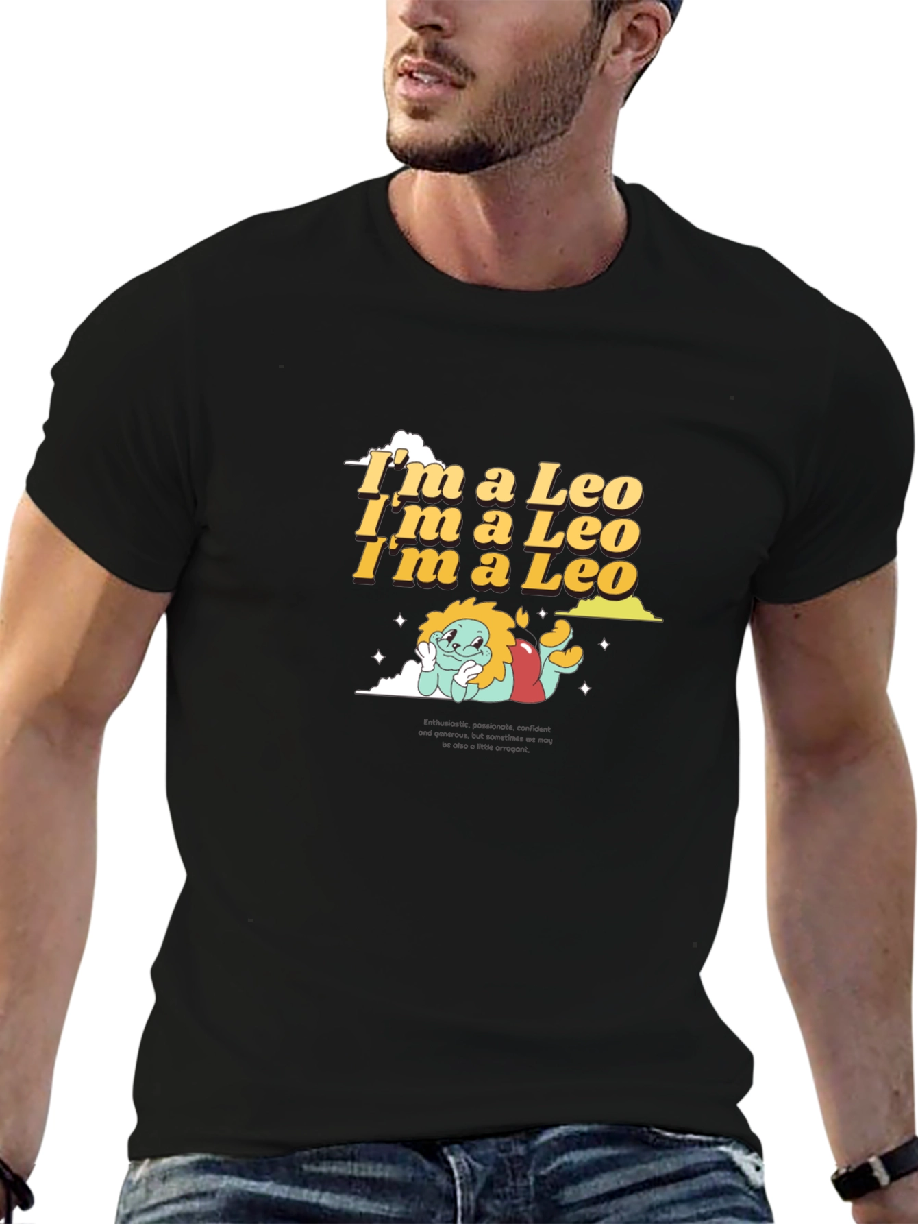 Im a Leo Graphic T-Shirt - Zodiac Sign Tee