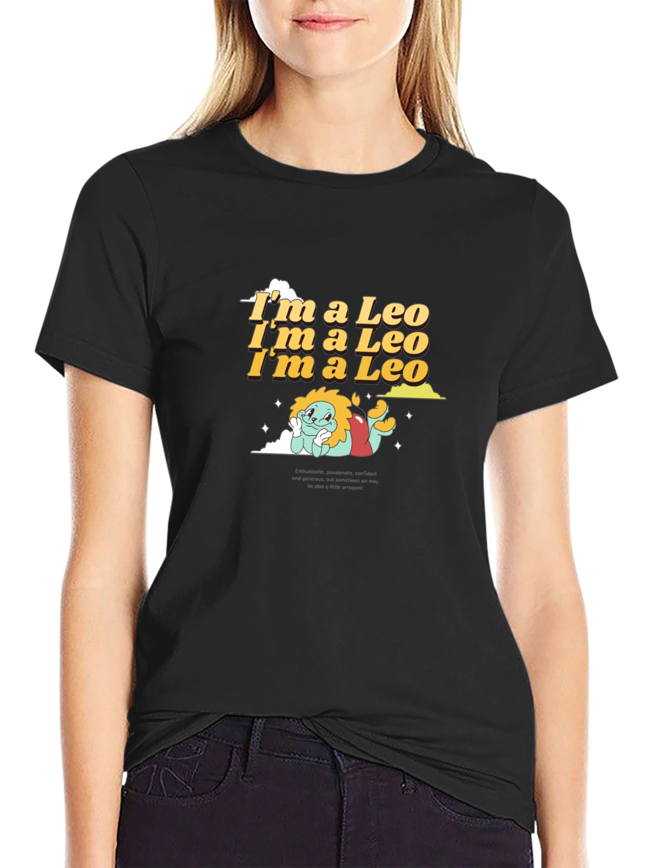 Im a Leo Graphic T-Shirt - Zodiac Sign Tee