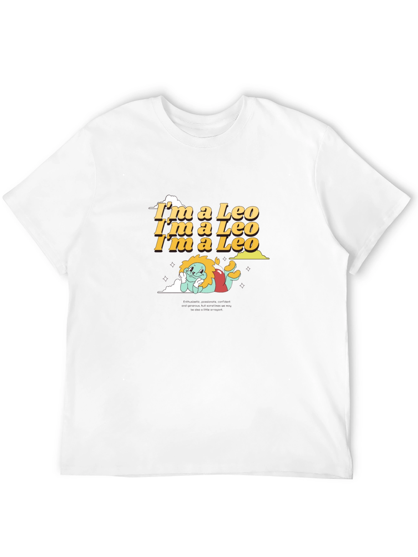Im a Leo Graphic T-Shirt - Zodiac Sign Tee