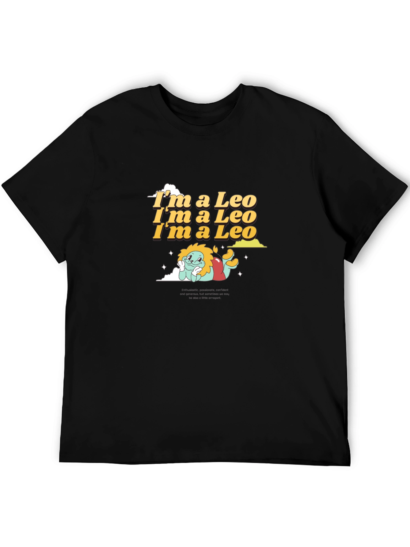 Im a Leo Graphic T-Shirt - Zodiac Sign Tee