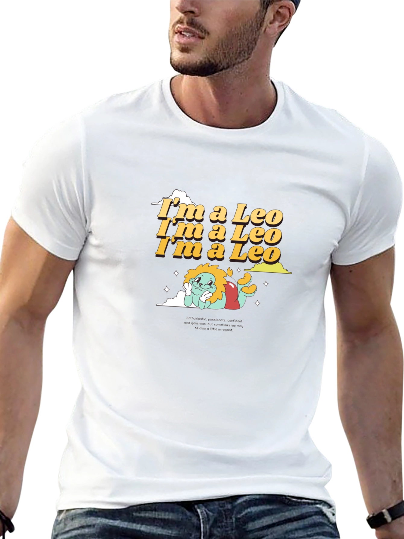 Im a Leo Graphic T-Shirt - Zodiac Sign Tee