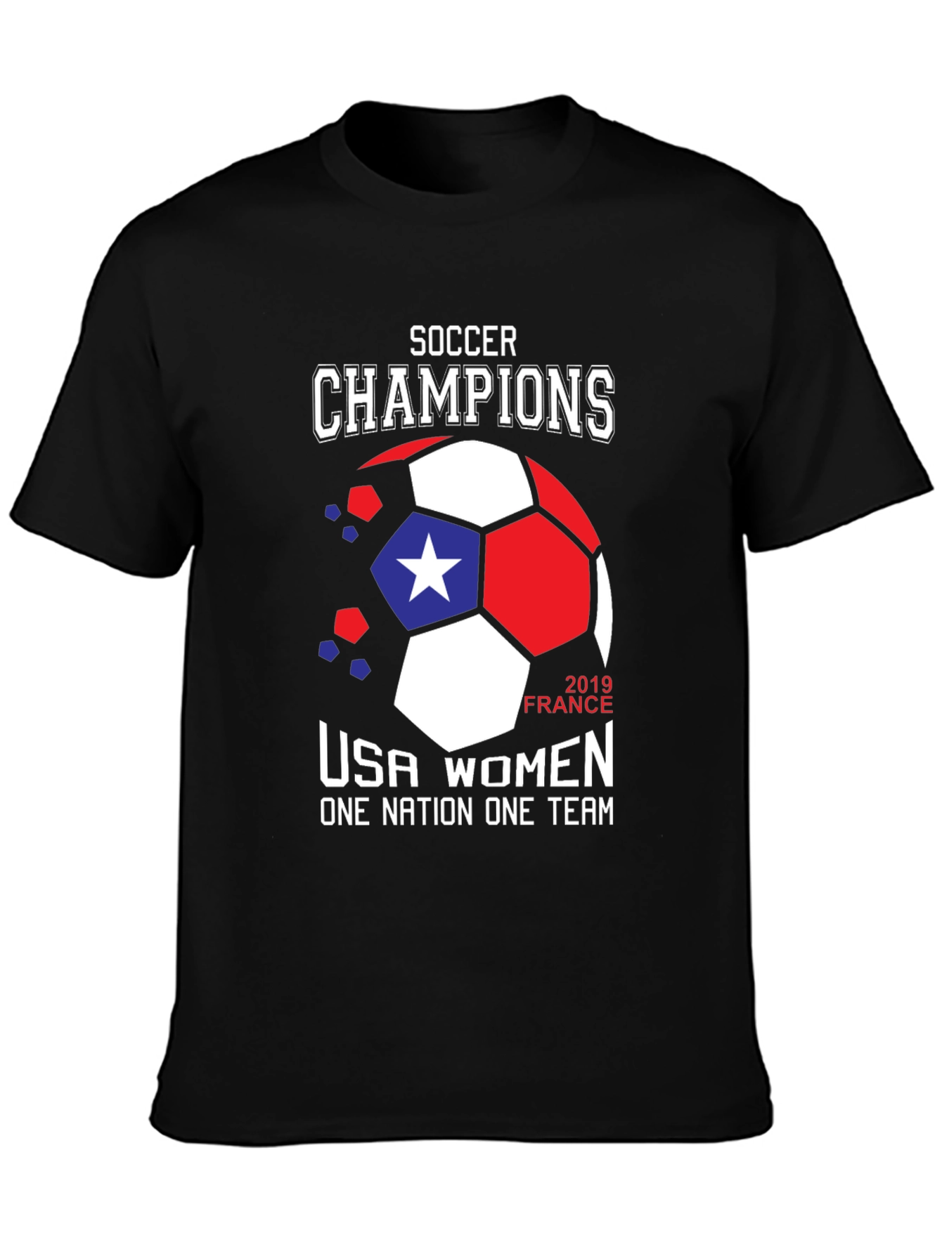 USA Womens Soccer Champions T-Shirt