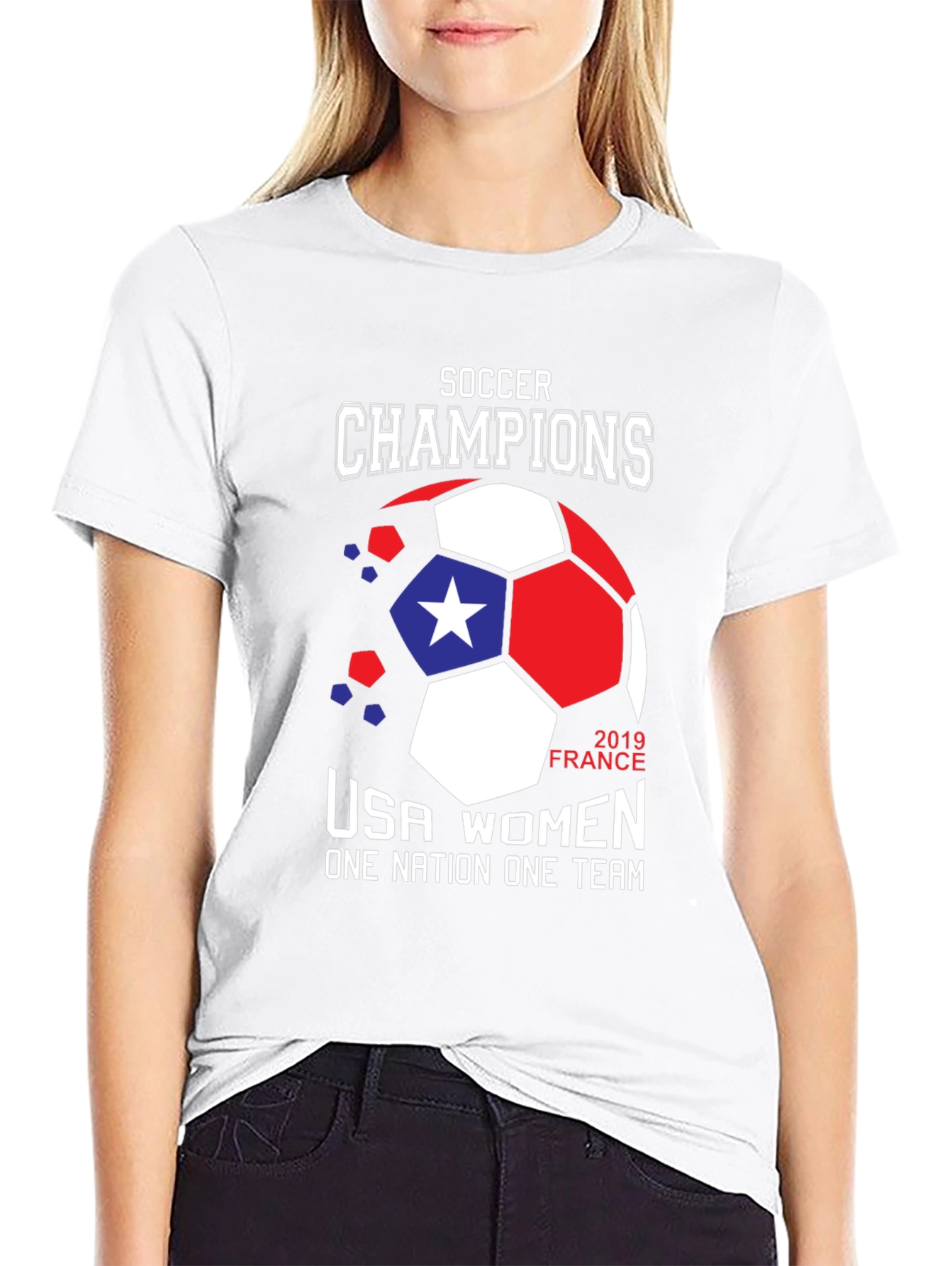 USA Womens Soccer Champions T-Shirt