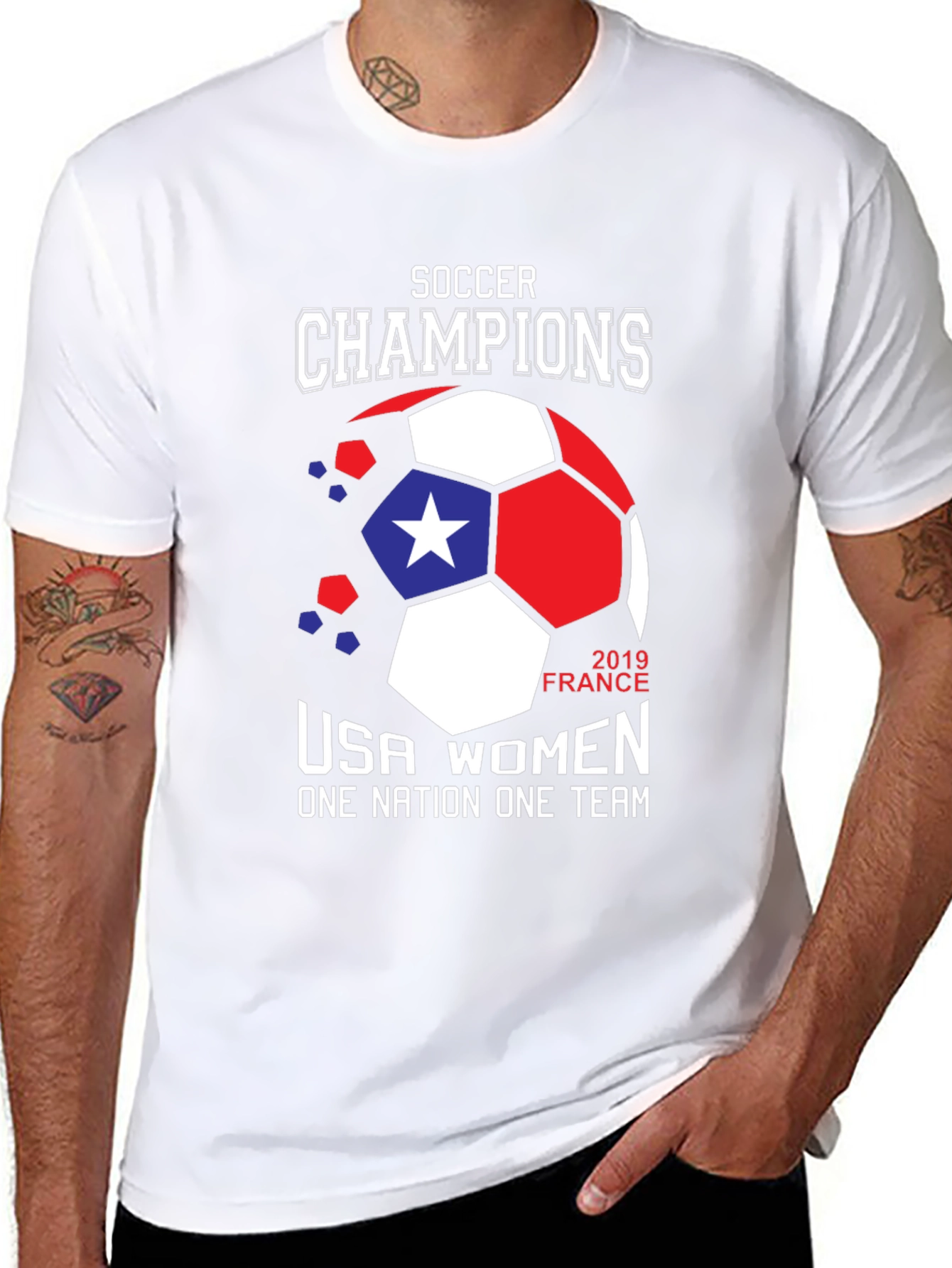 USA Womens Soccer Champions T-Shirt