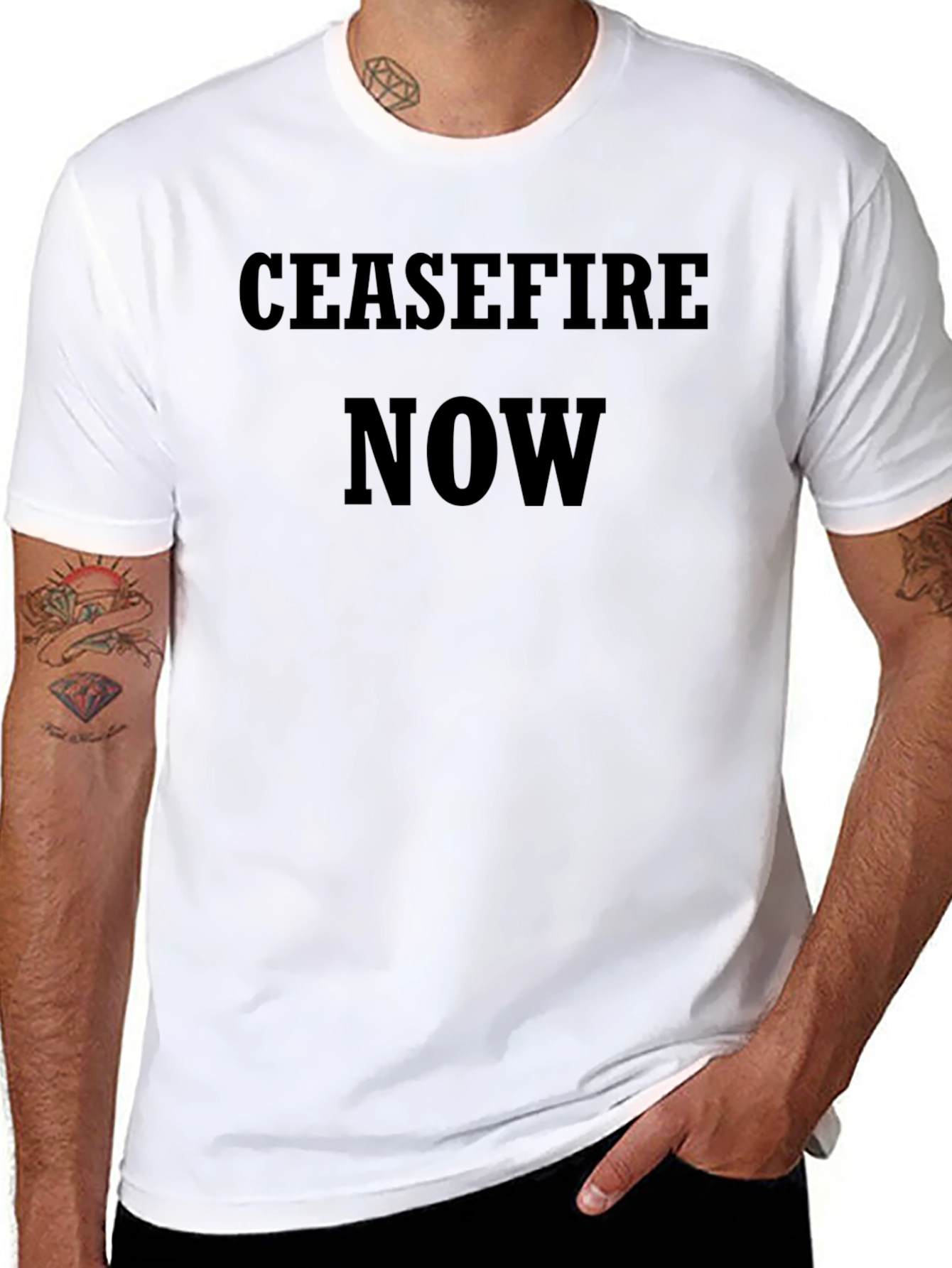 Ceasefire Now Graphic T-Shirt