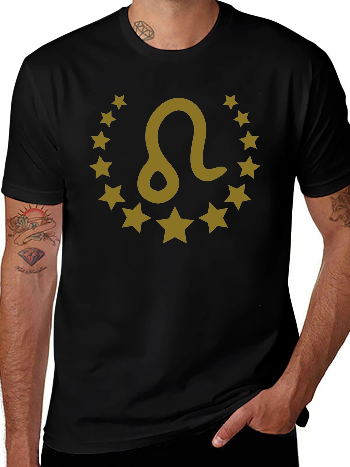 Leo Zodiac Sign T-Shirt - Stylish Astrology Tee