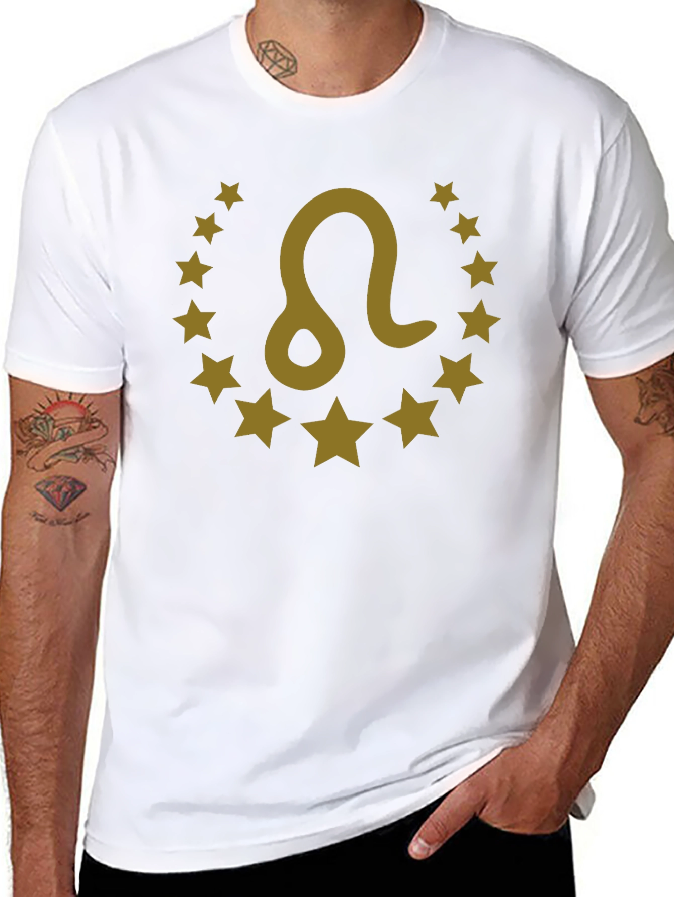Leo Zodiac Sign T-Shirt - Stylish Astrology Tee