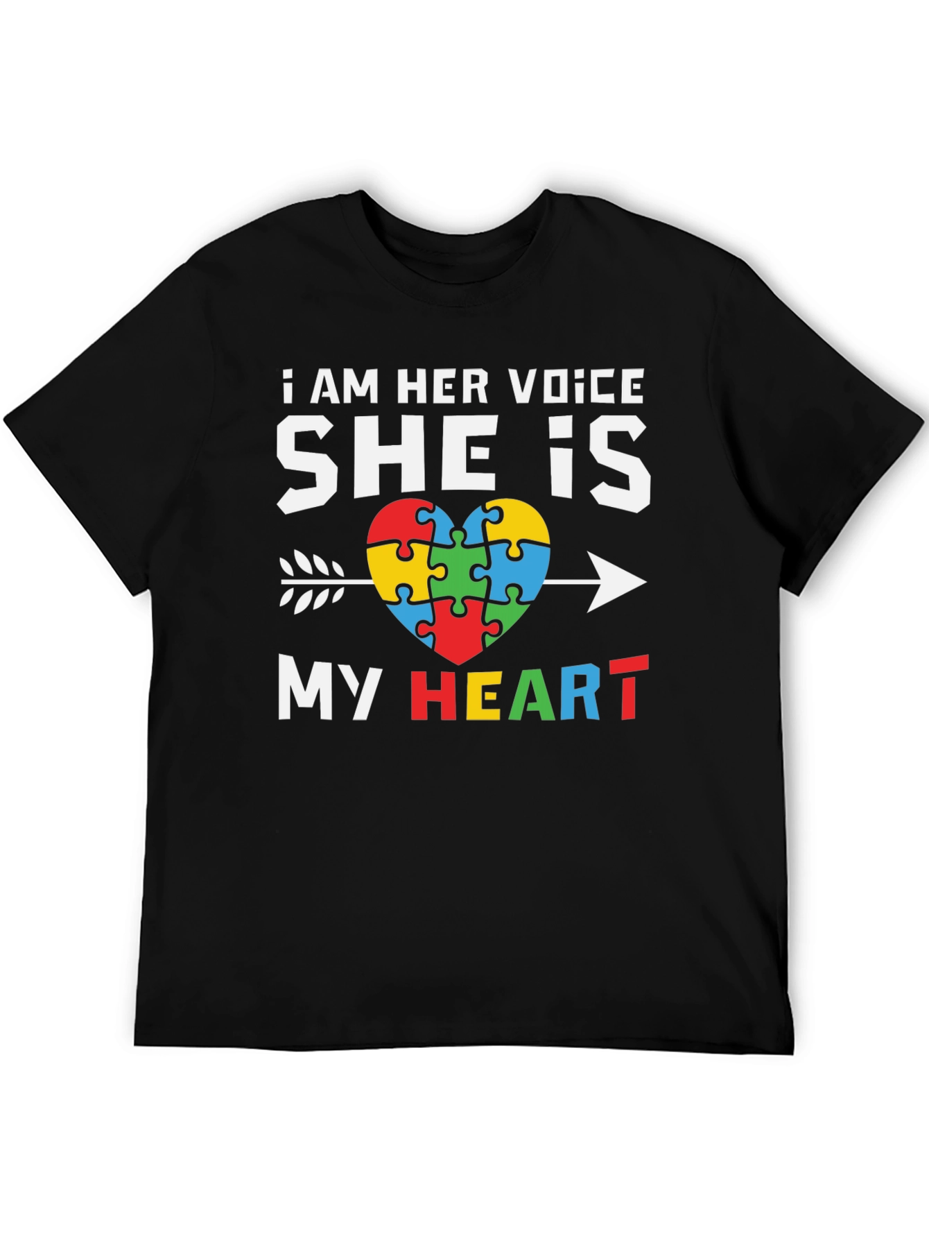 I Am Her Voice Autism Awareness T-Shirt