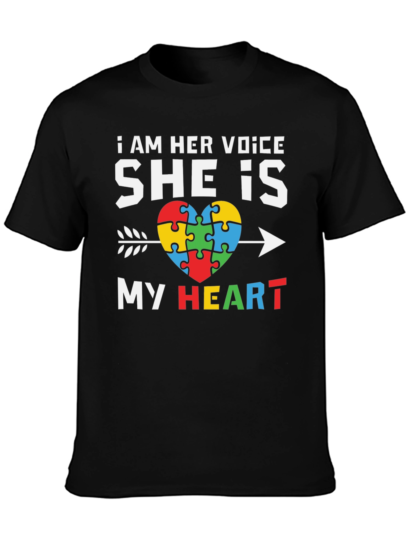 I Am Her Voice Autism Awareness T-Shirt