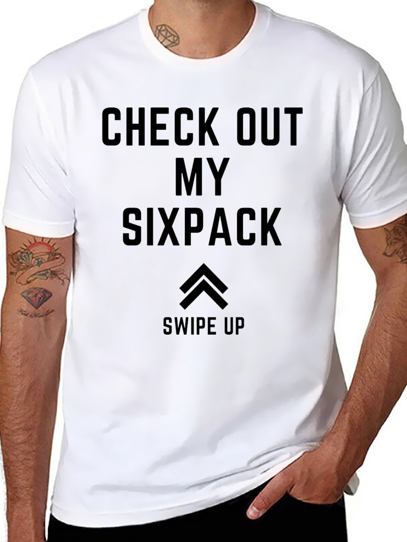 Check Out My Sixpack Graphic Tee