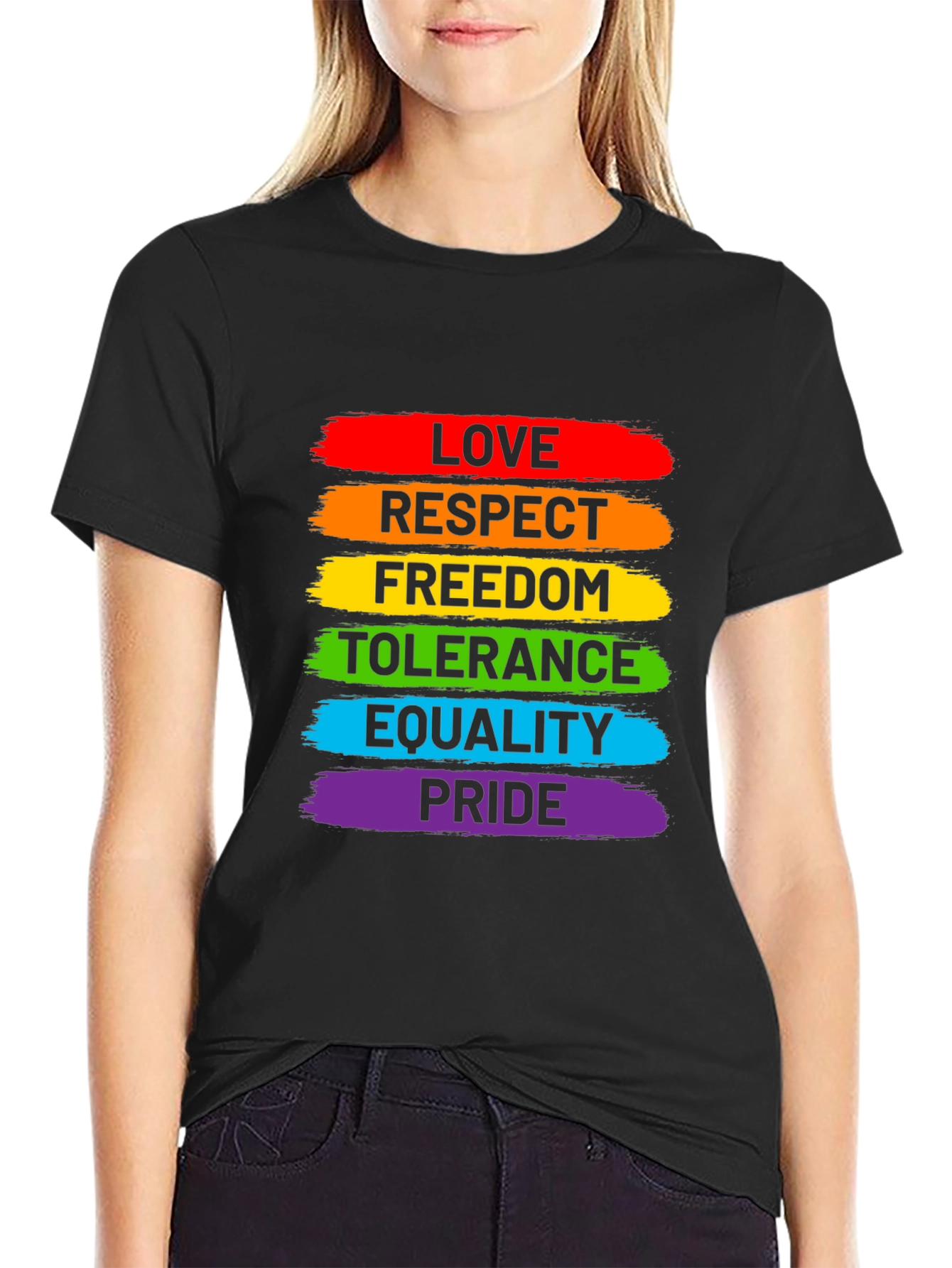 Pride Rainbow Love Equality T-Shirt
