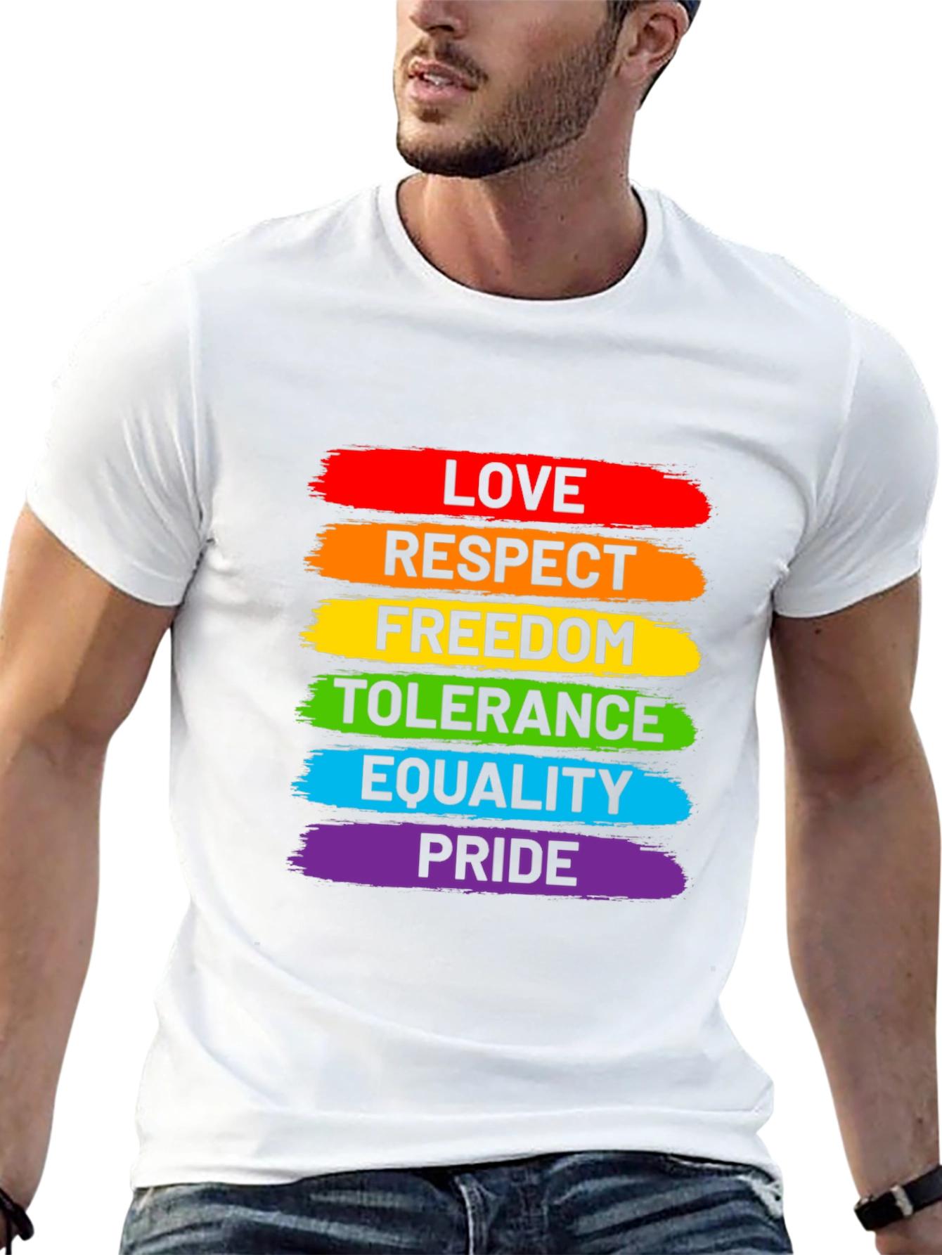Pride Rainbow Love Equality T-Shirt