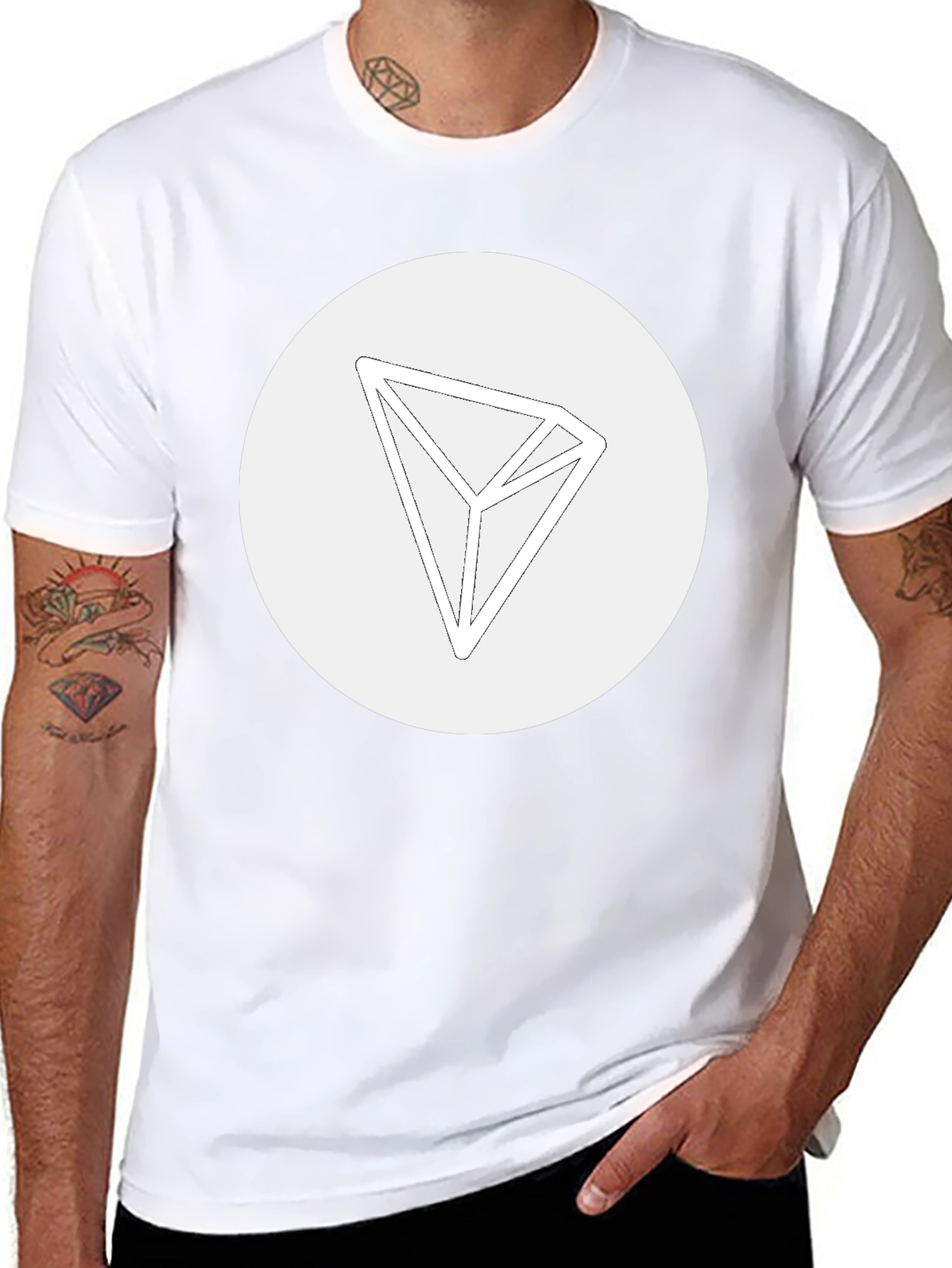 Tron Crypto T-Shirt - Modern Graphic Tee