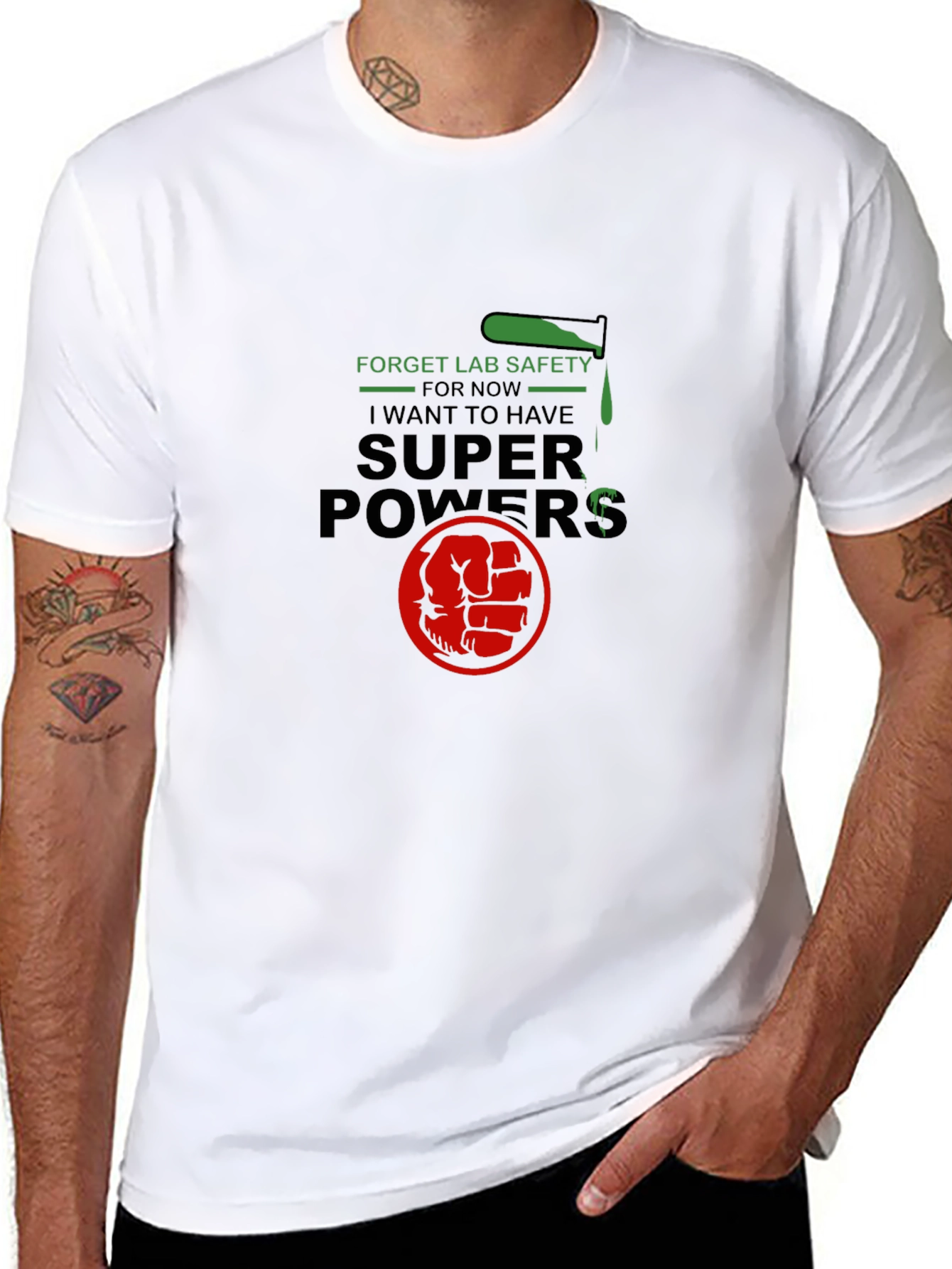 Super Powers Graphic T-Shirt