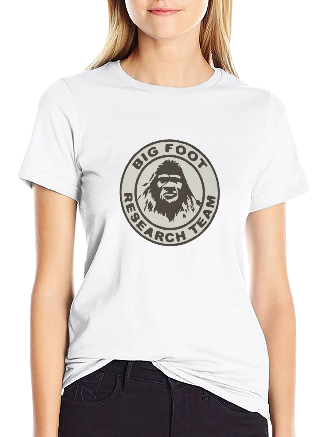 Bigfoot Research Team Graphic T-Shirt - Black