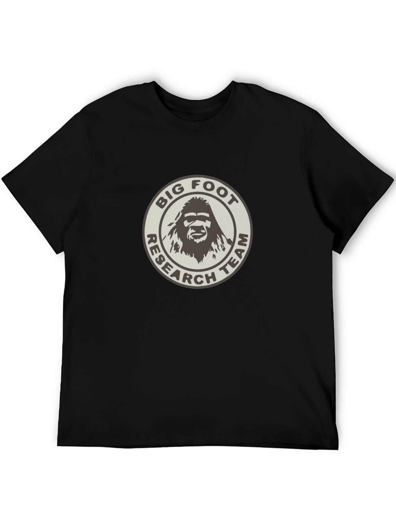 Bigfoot Research Team Graphic T-Shirt - Black