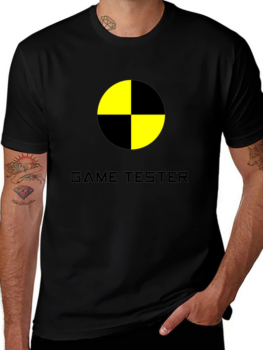 Game Tester Crew Neck T-Shirt