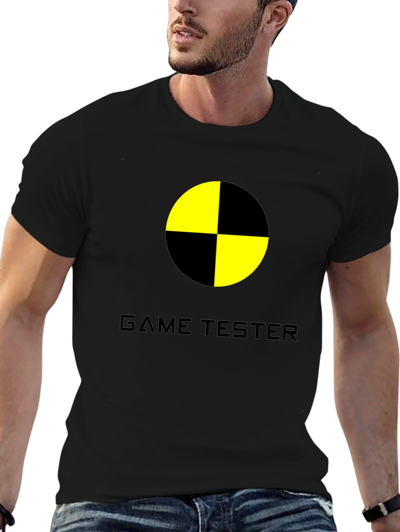 Game Tester Crew Neck T-Shirt