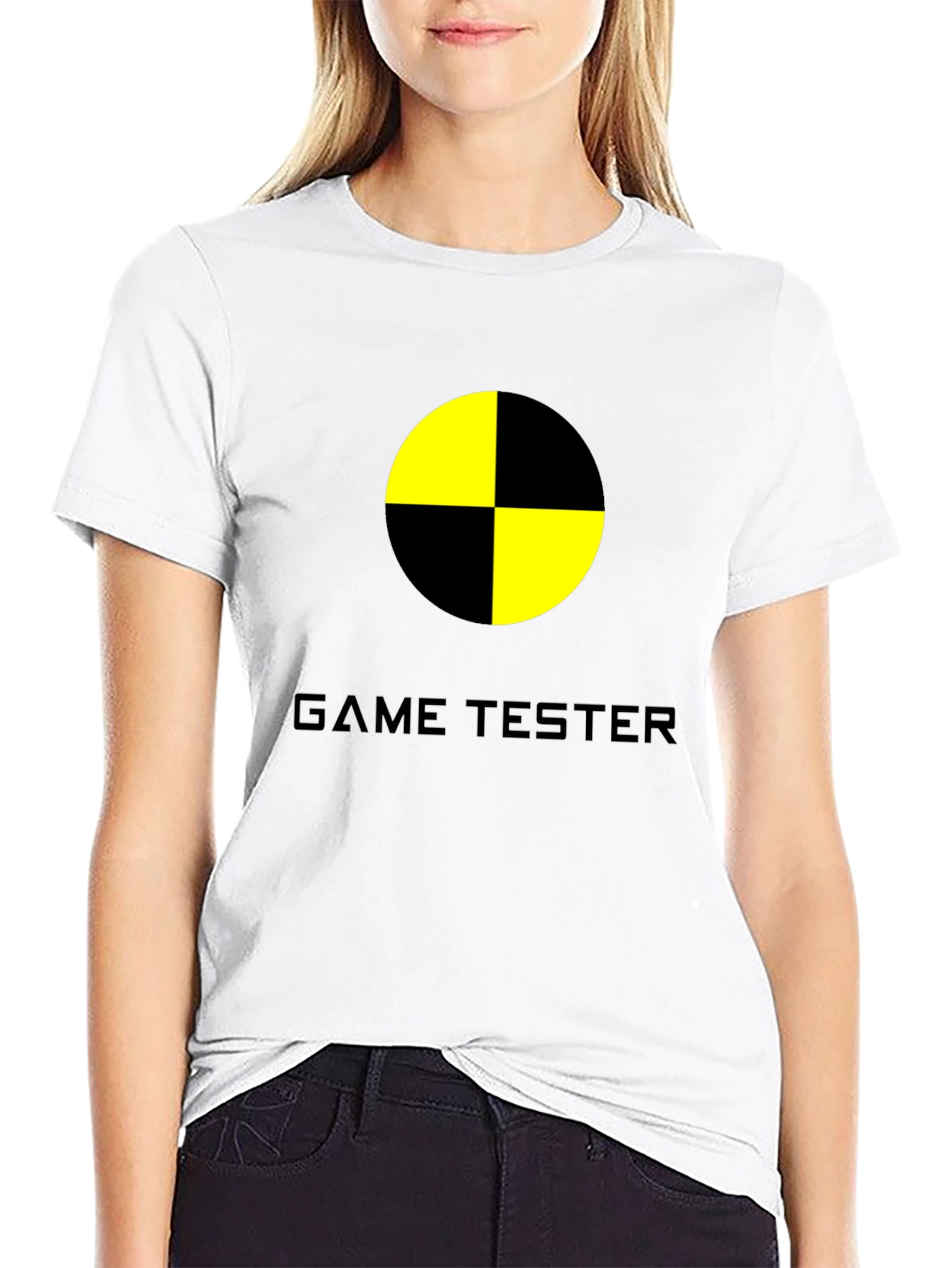 Game Tester Crew Neck T-Shirt