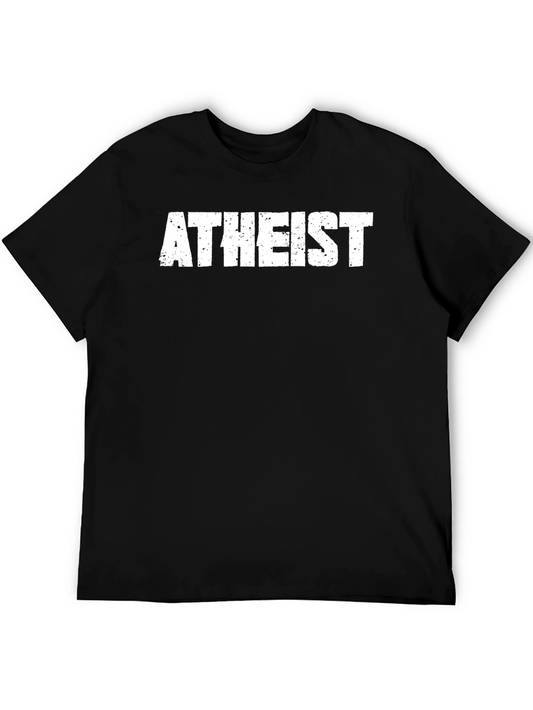 Atheist Graphic T-Shirt - Bold Statement Tee
